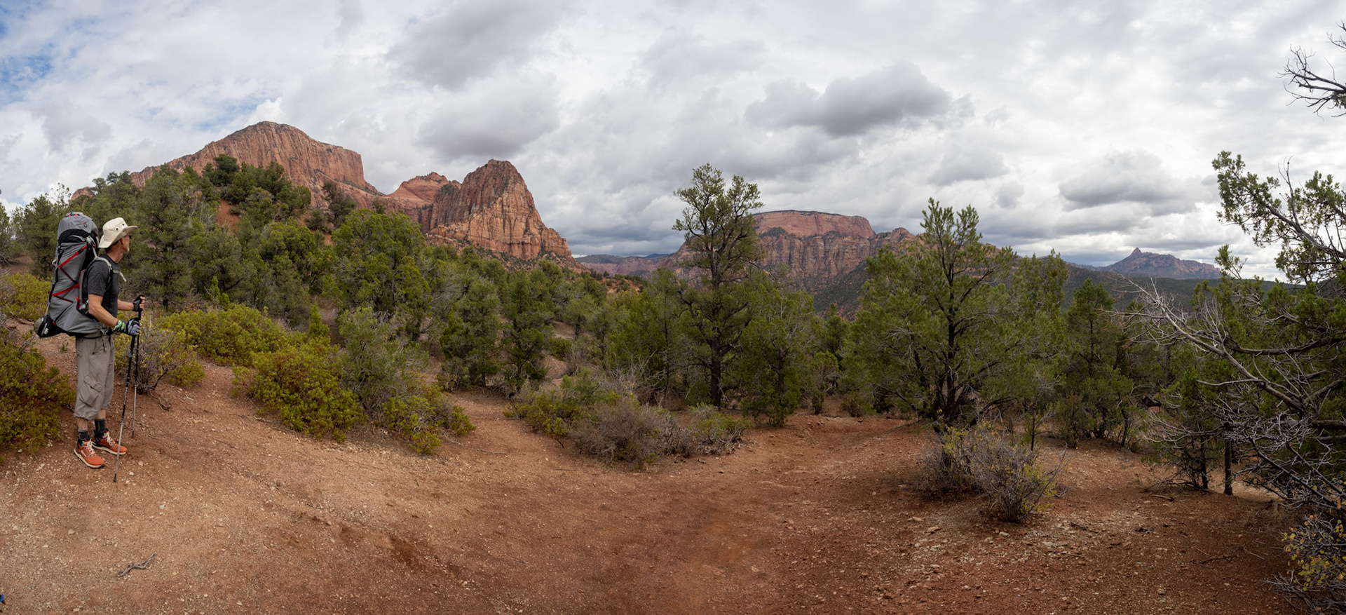 Up on a spine separating Timber Creek from La Verkin Creek