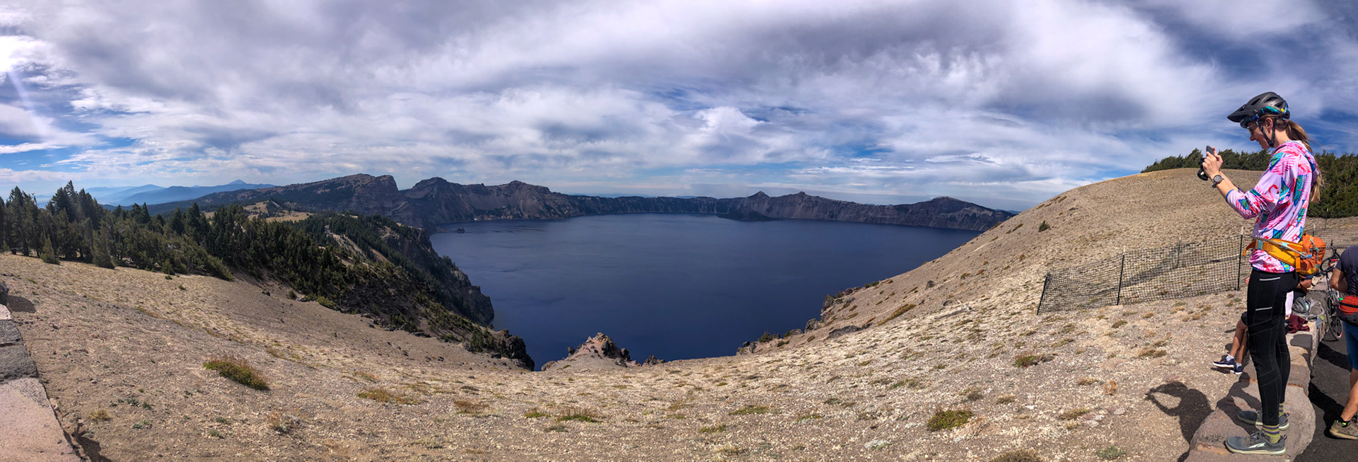 Margine and overlook that was reached via a spur