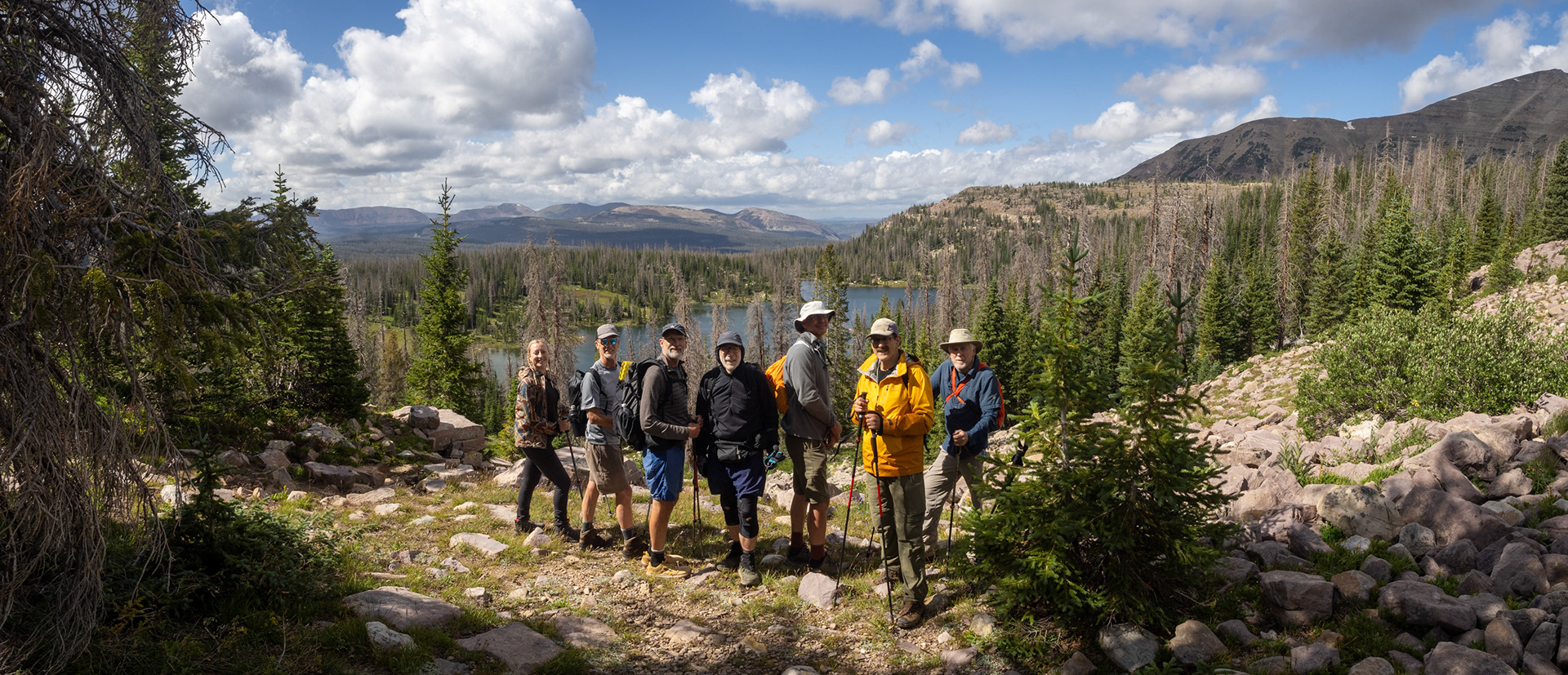 Everyone facing the camera