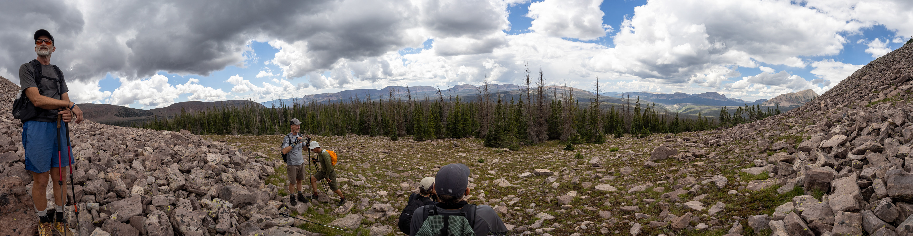 Jed Earned his "View Finder" name here