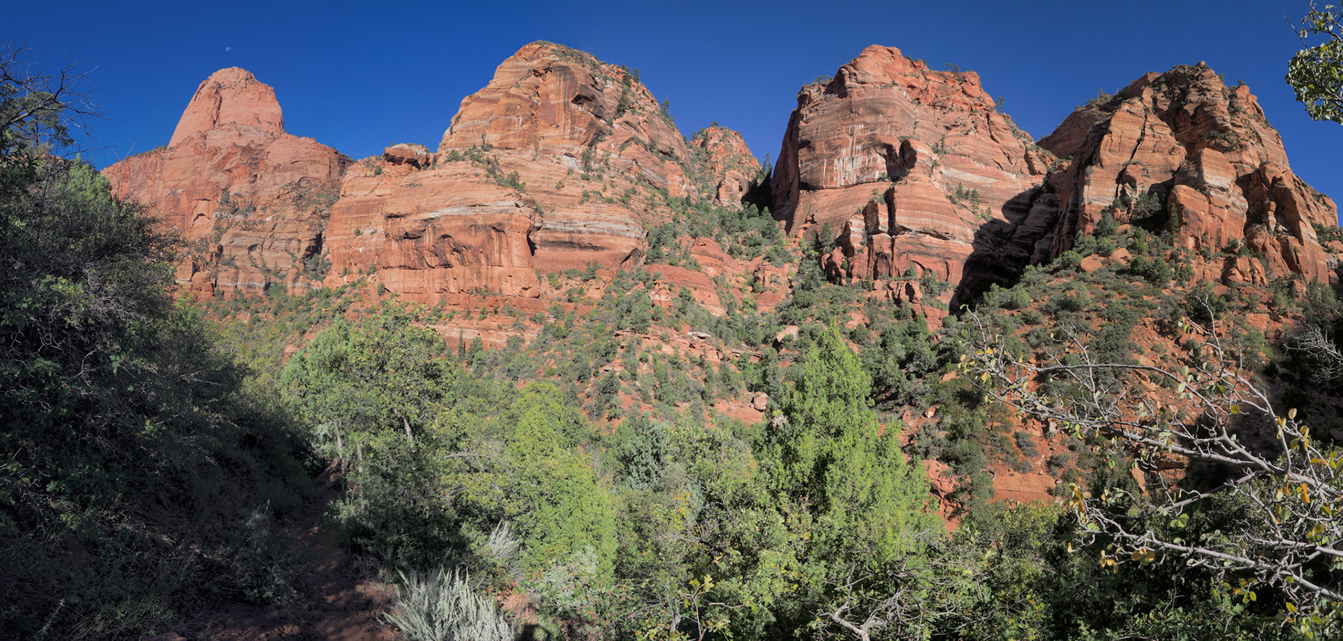 Climbing out of Kolob offers multiple levels of Kolob