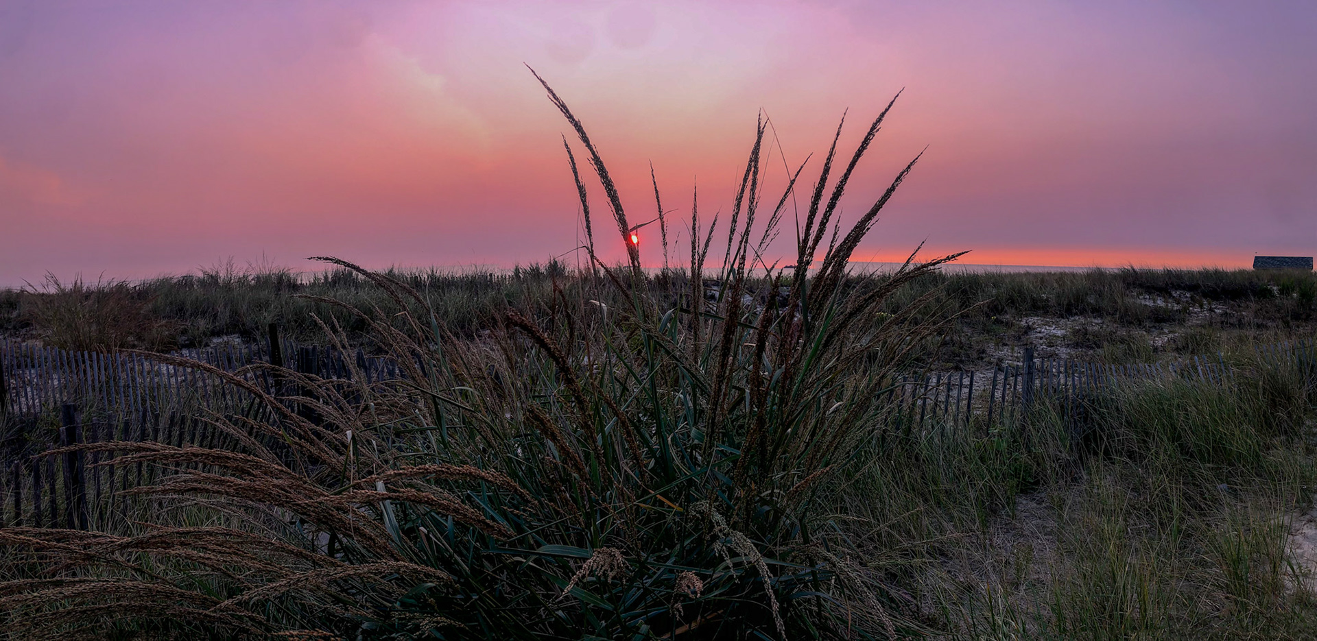 North Long Branch Sunrise iPhone X Composite