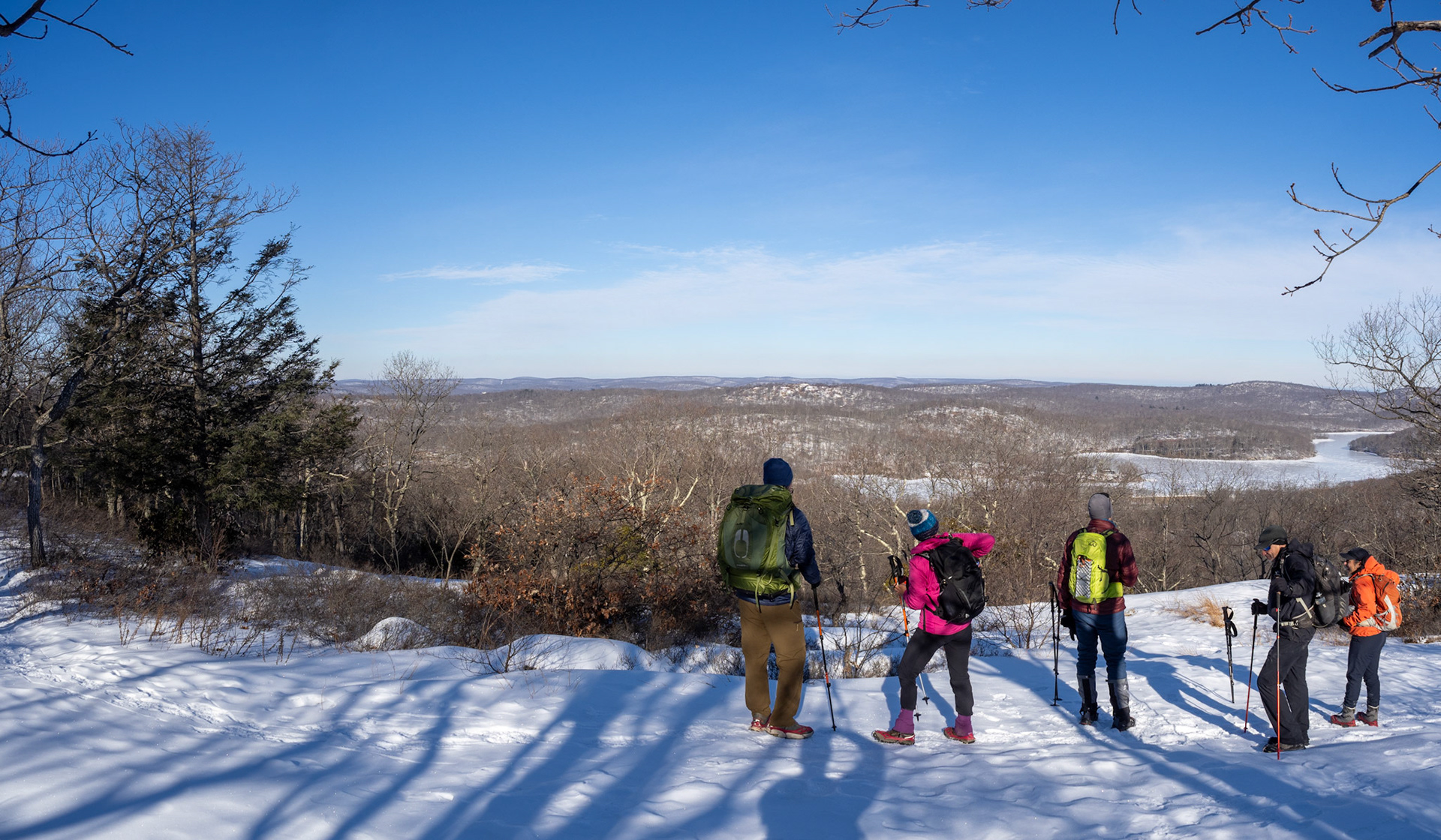 Lake Sebago from Seven Hills