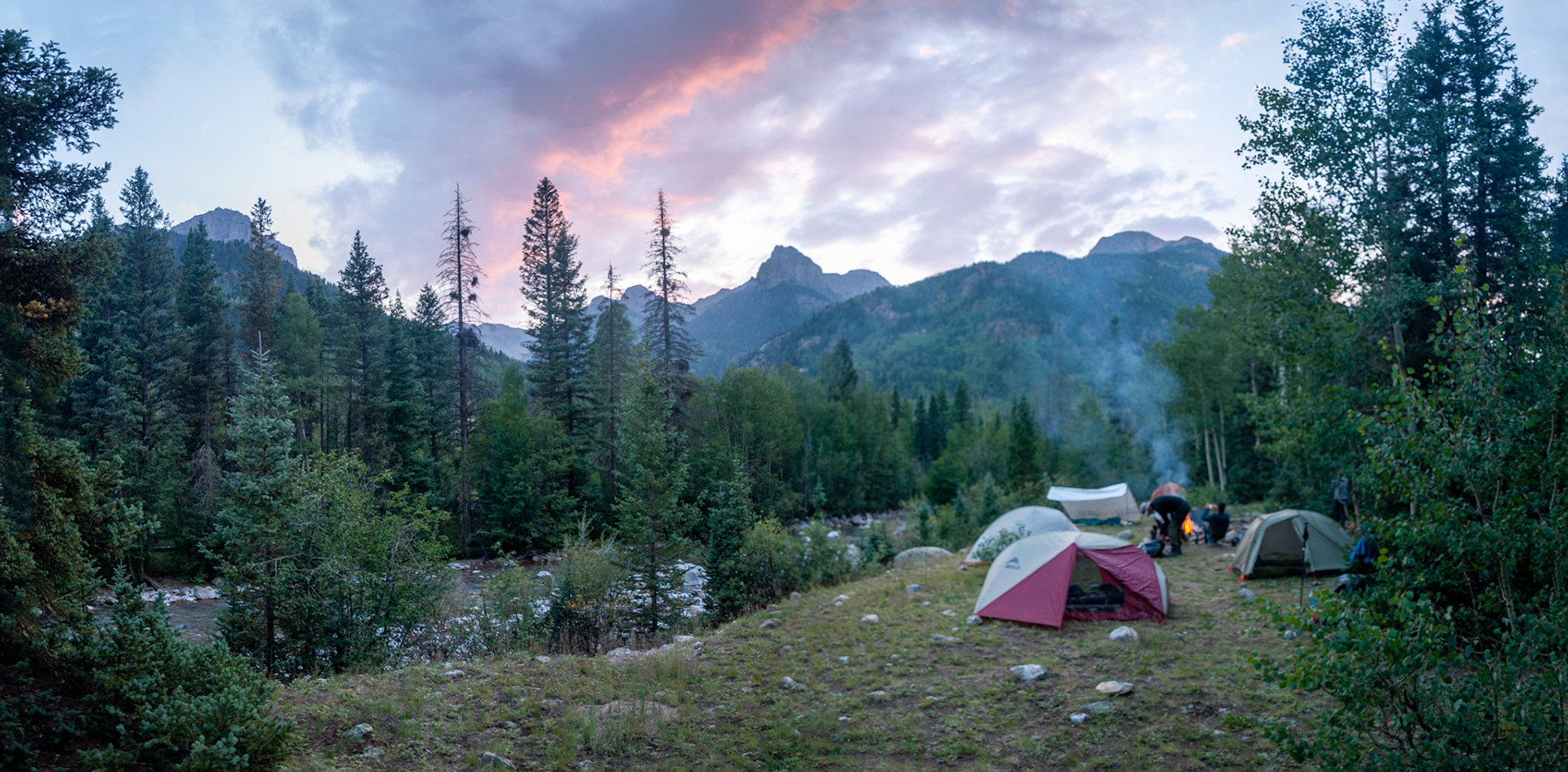 What a camp site.