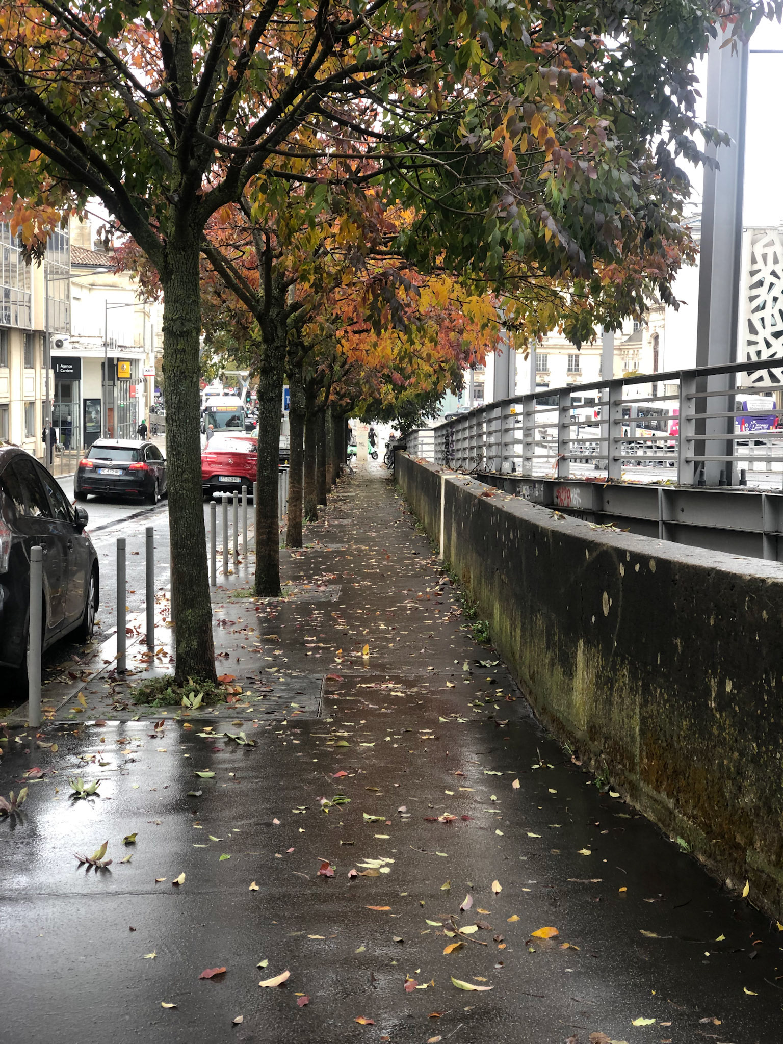 walking about