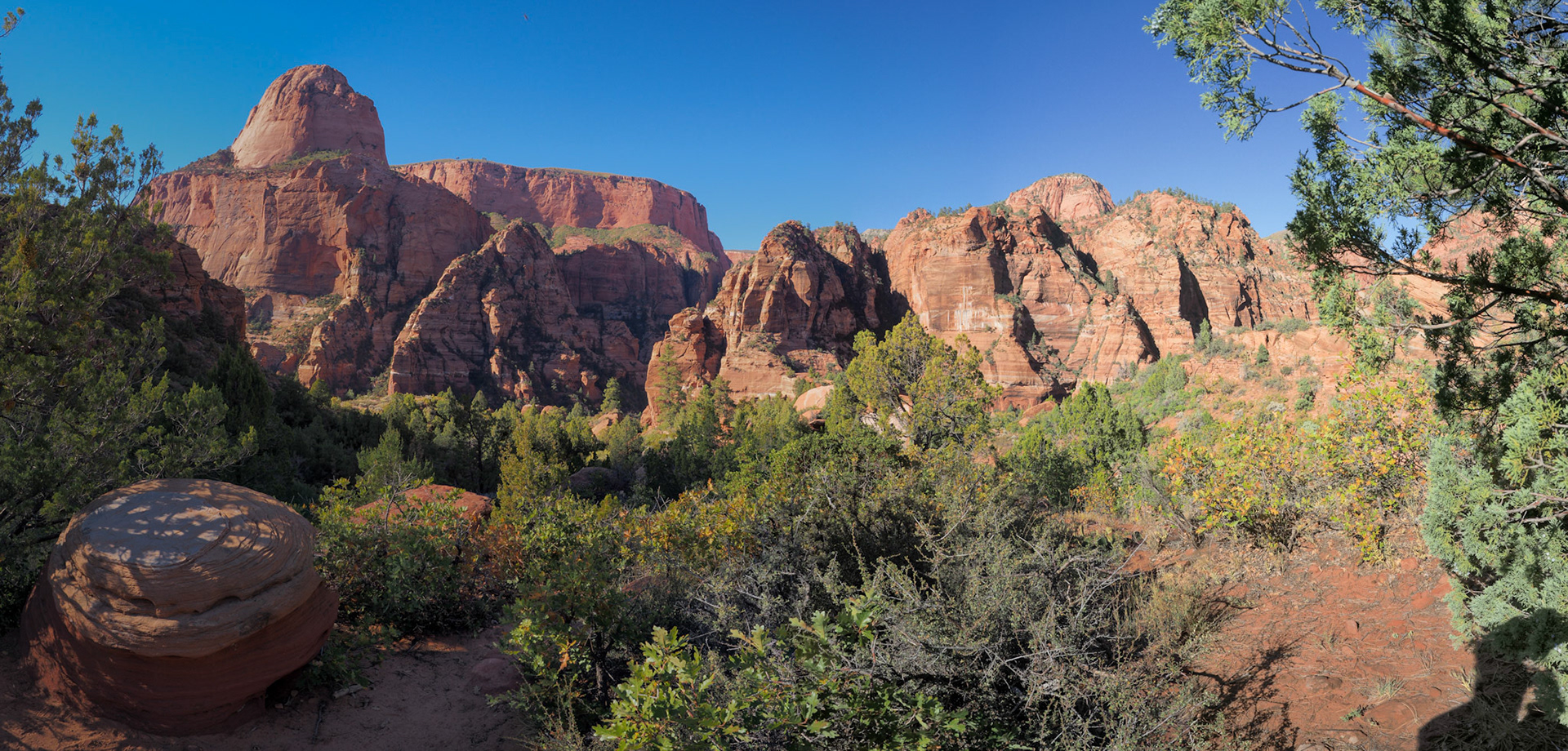 One of my Favs. A limestone capped egg against the grandeur of Kolob
