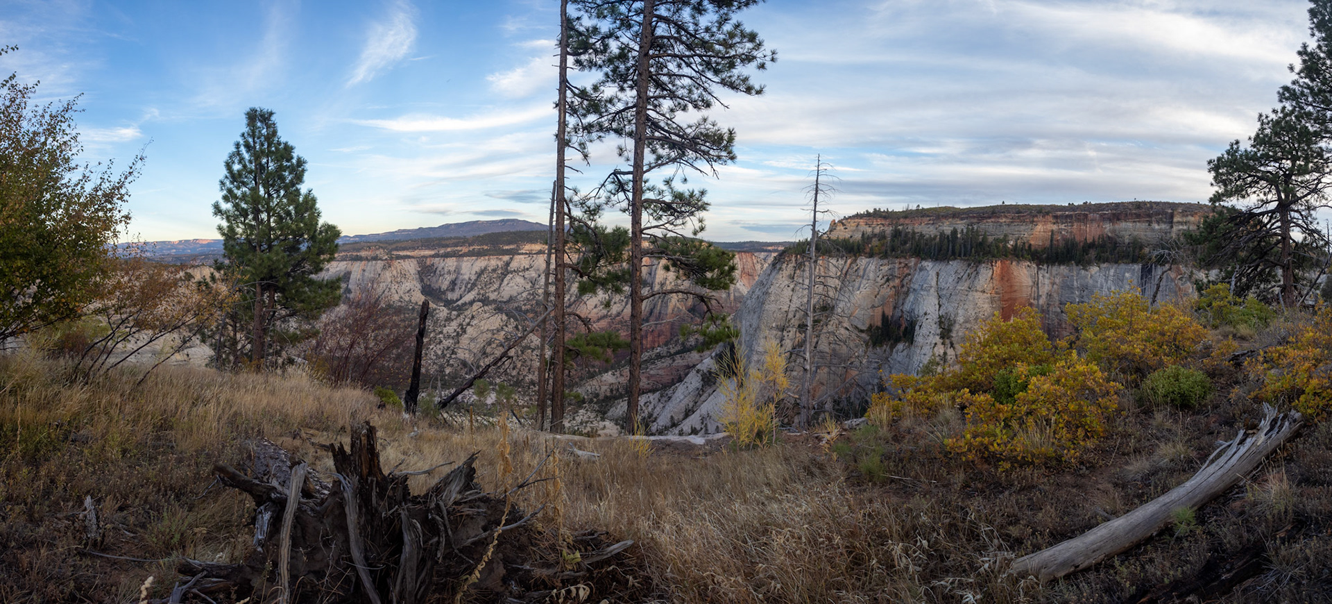 Looking down into the next level down for our hike out in 2 days.