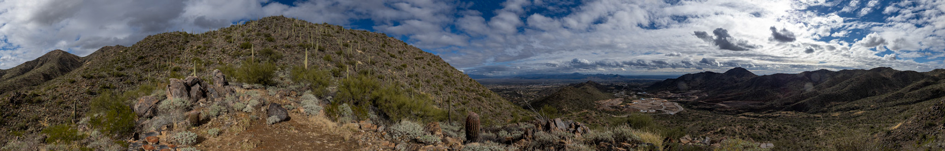 Behind Fountain Hills