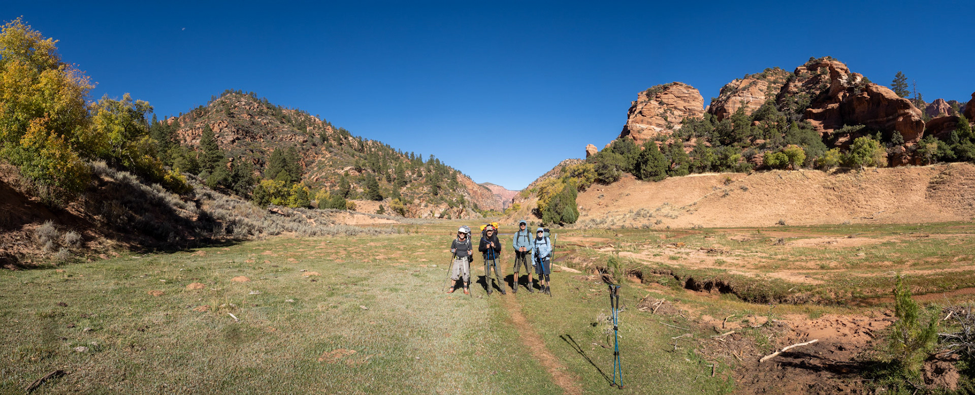 We are just about to leave Hop Valley, and this might be the last time we see Kolob in the background