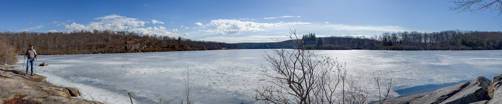 Pine Meadow Lake on the point