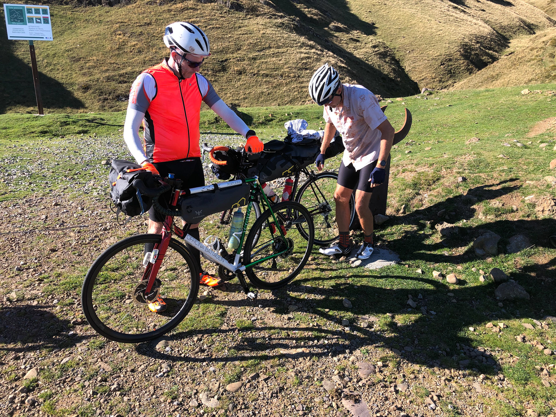 Tom fixing my shifting issue