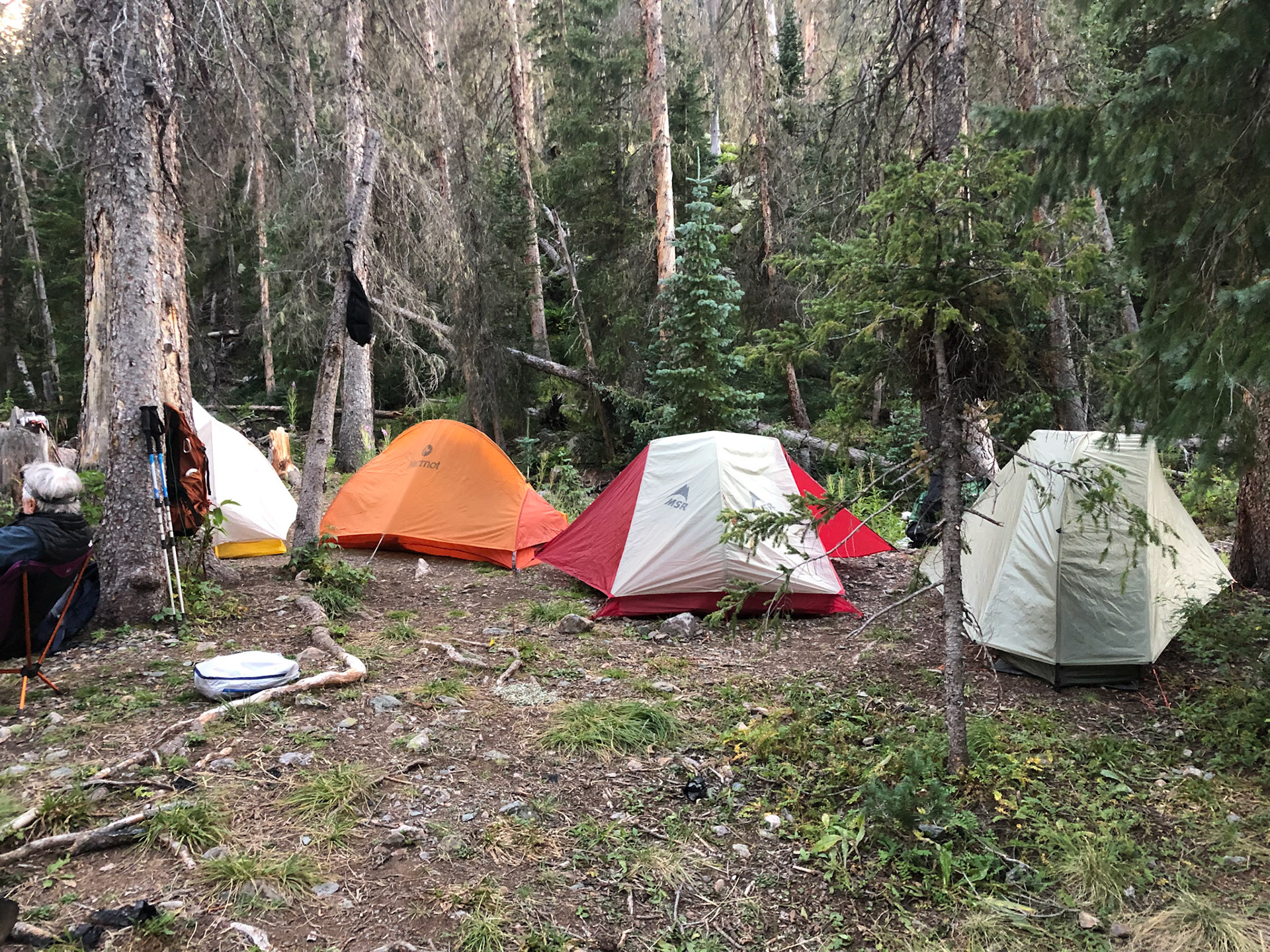 A very tight camp
