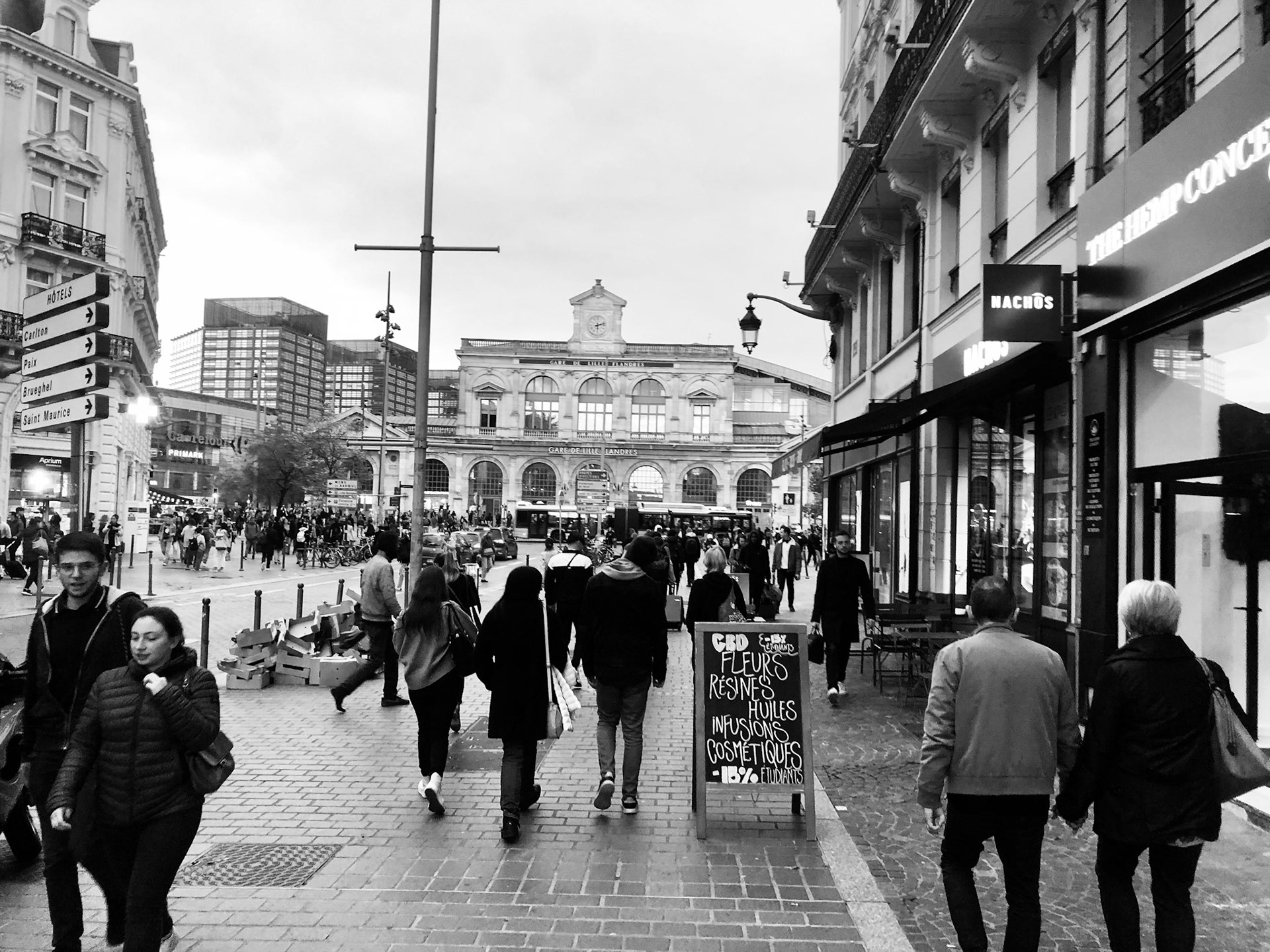 Another scene in Lille