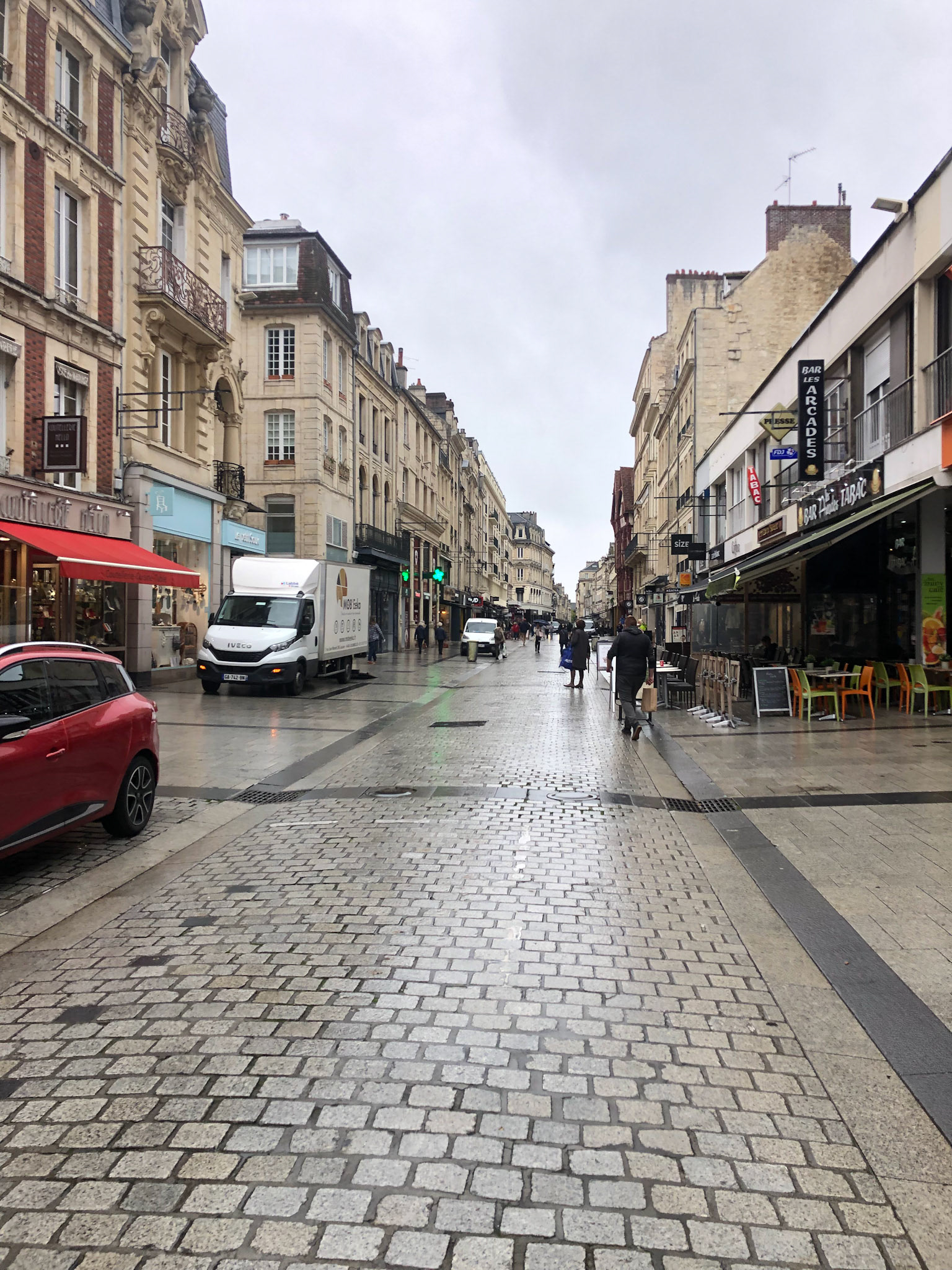 downtown Caen