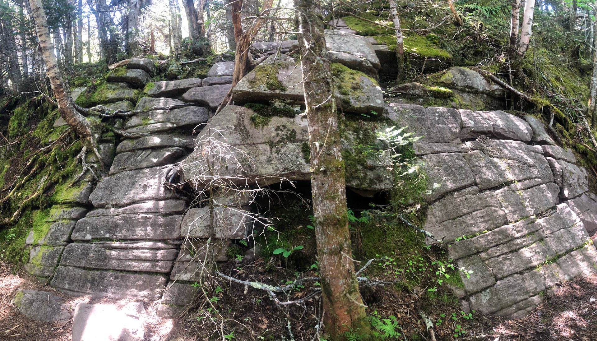 Just another formation in the Catskills.