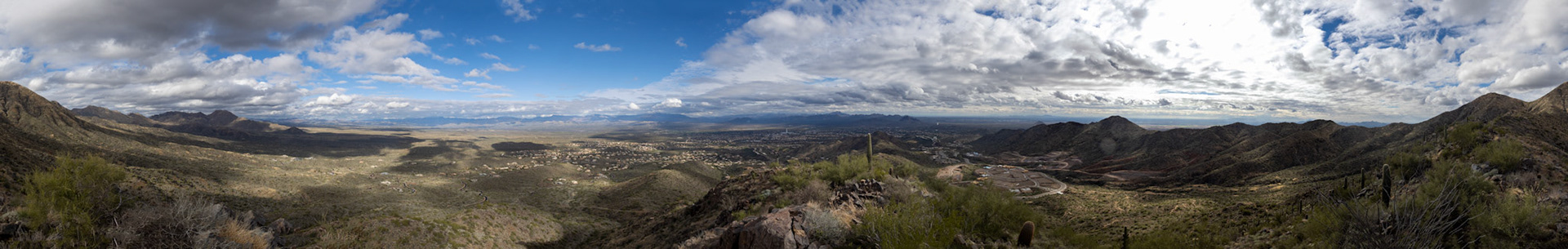 Behind Fountain Hills