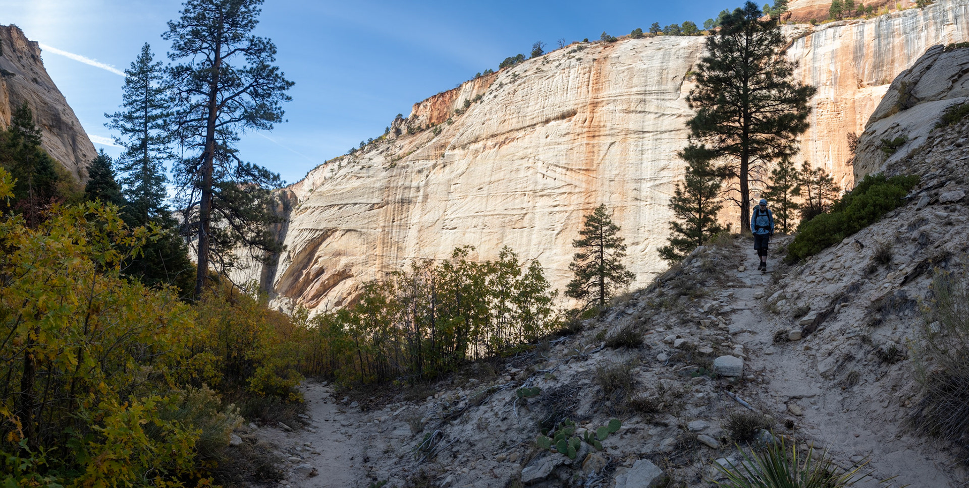 That is the same wall that stood as sentinel to our South while in camp
