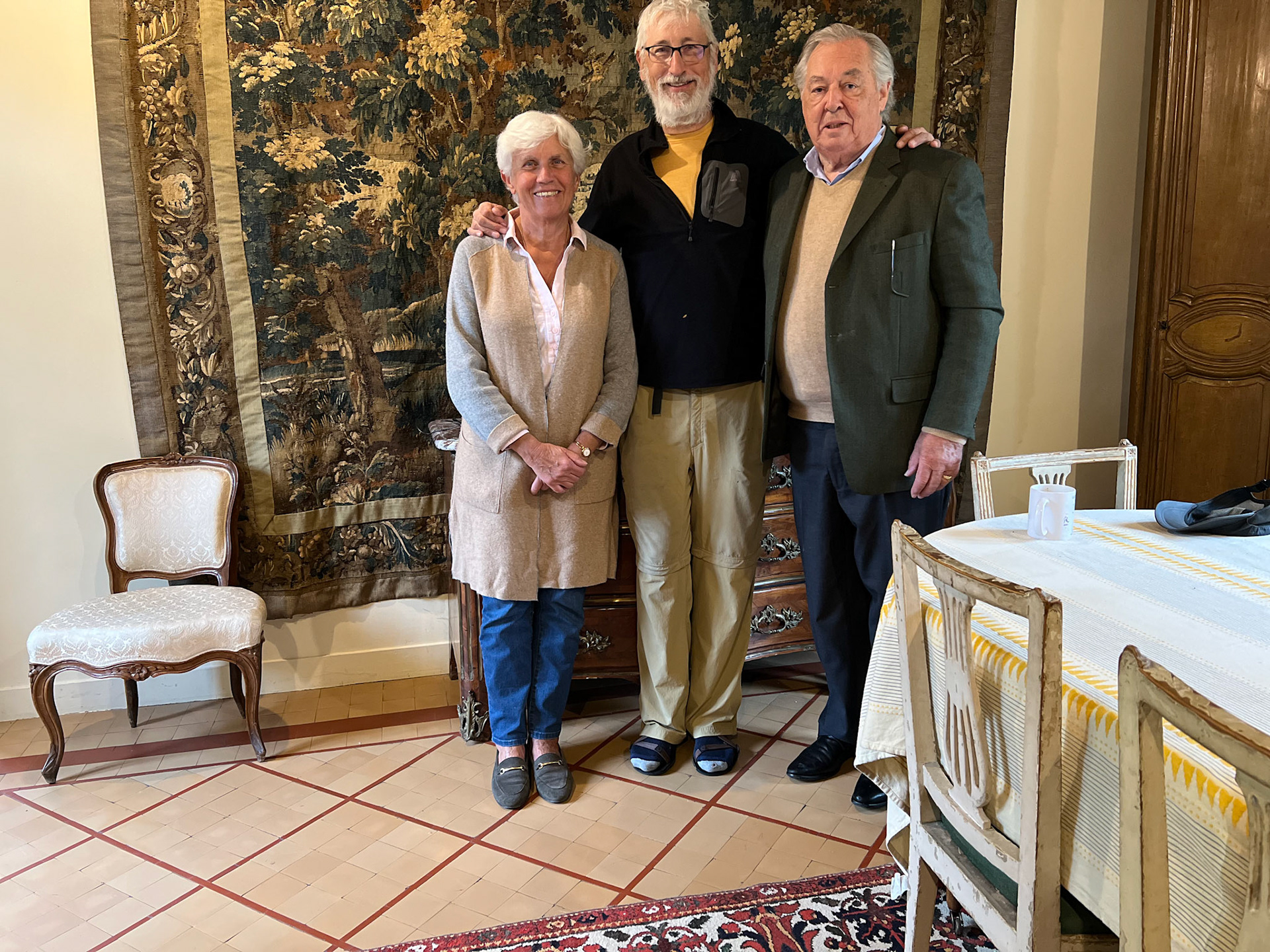 My hosts after 52 years