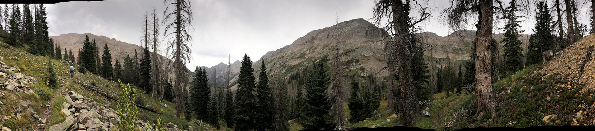 Still though the views were wonderful