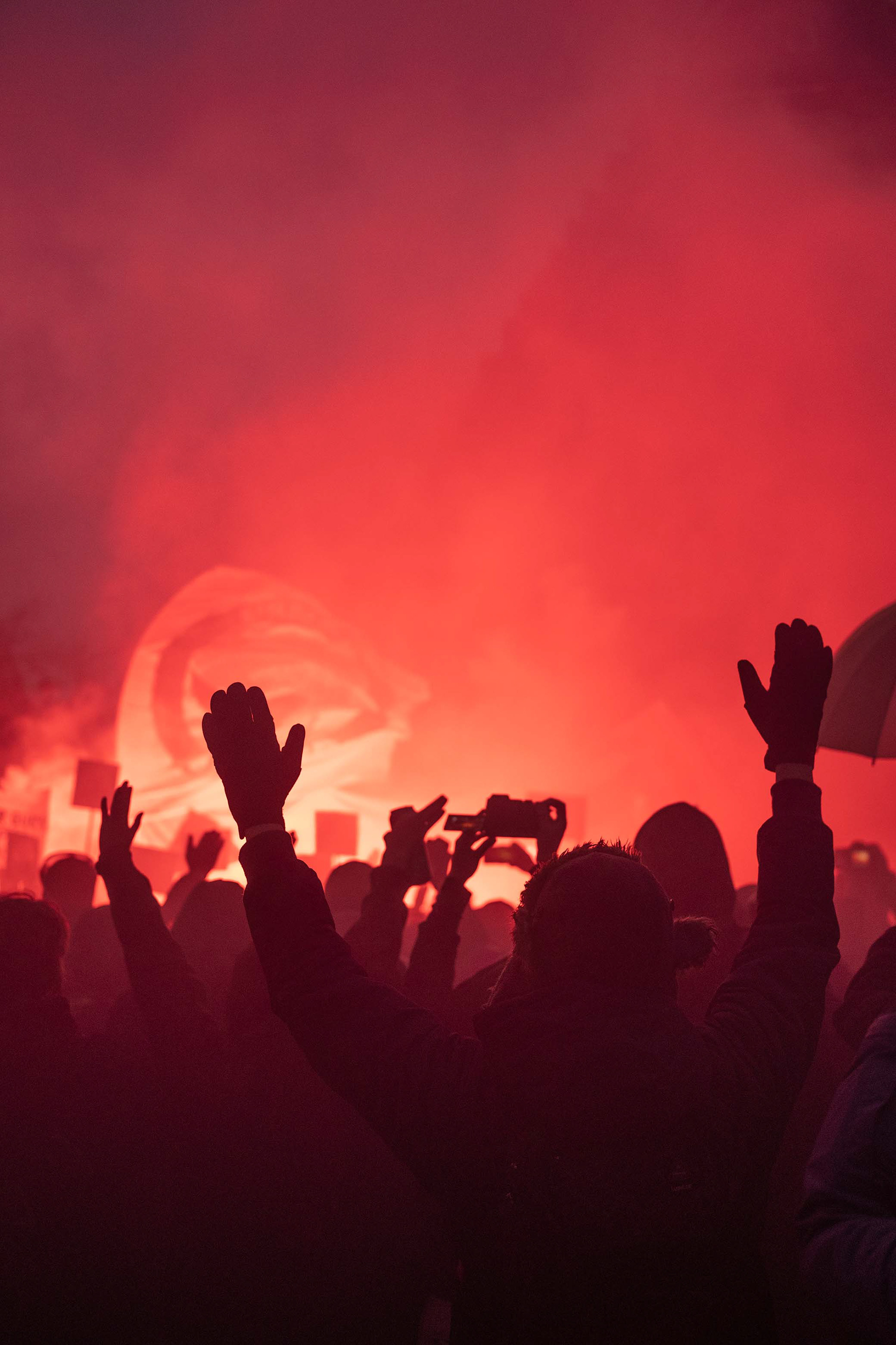 Manifestation antifasciste, Paris, 27 Novembre 2021. 