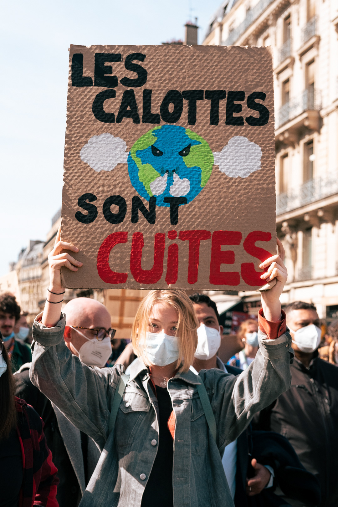 Manifestation pour une "Vraie loi climat", Paris, 28 mars 2021