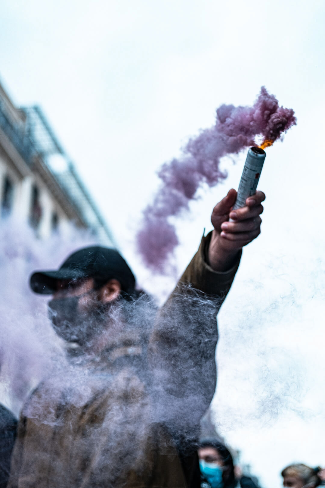 Manifestation antifasciste, Paris, 10 Avril 2021.
