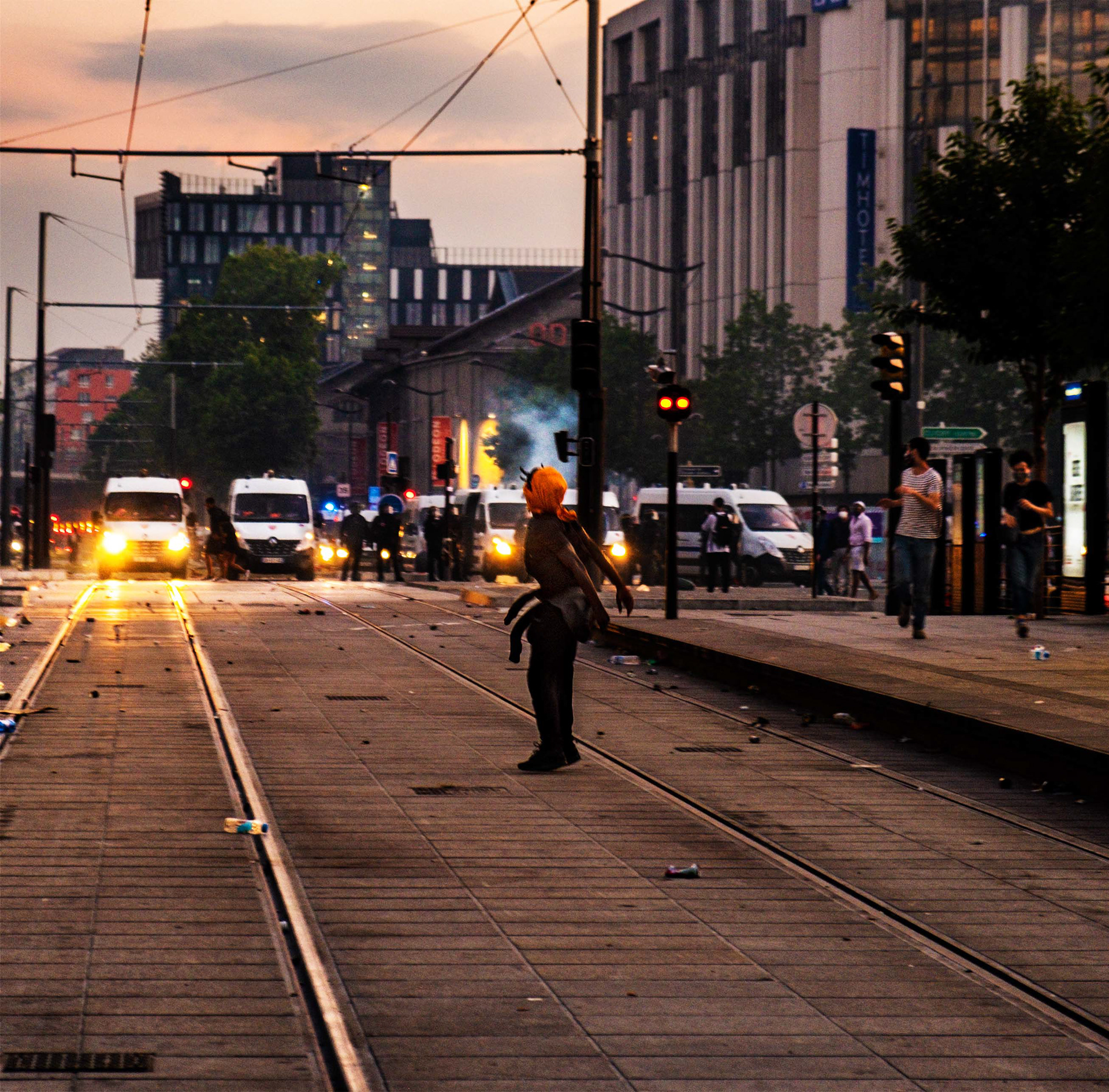 Manifestation devant le tgi de Paris pour Adama, 02 Juin 2020