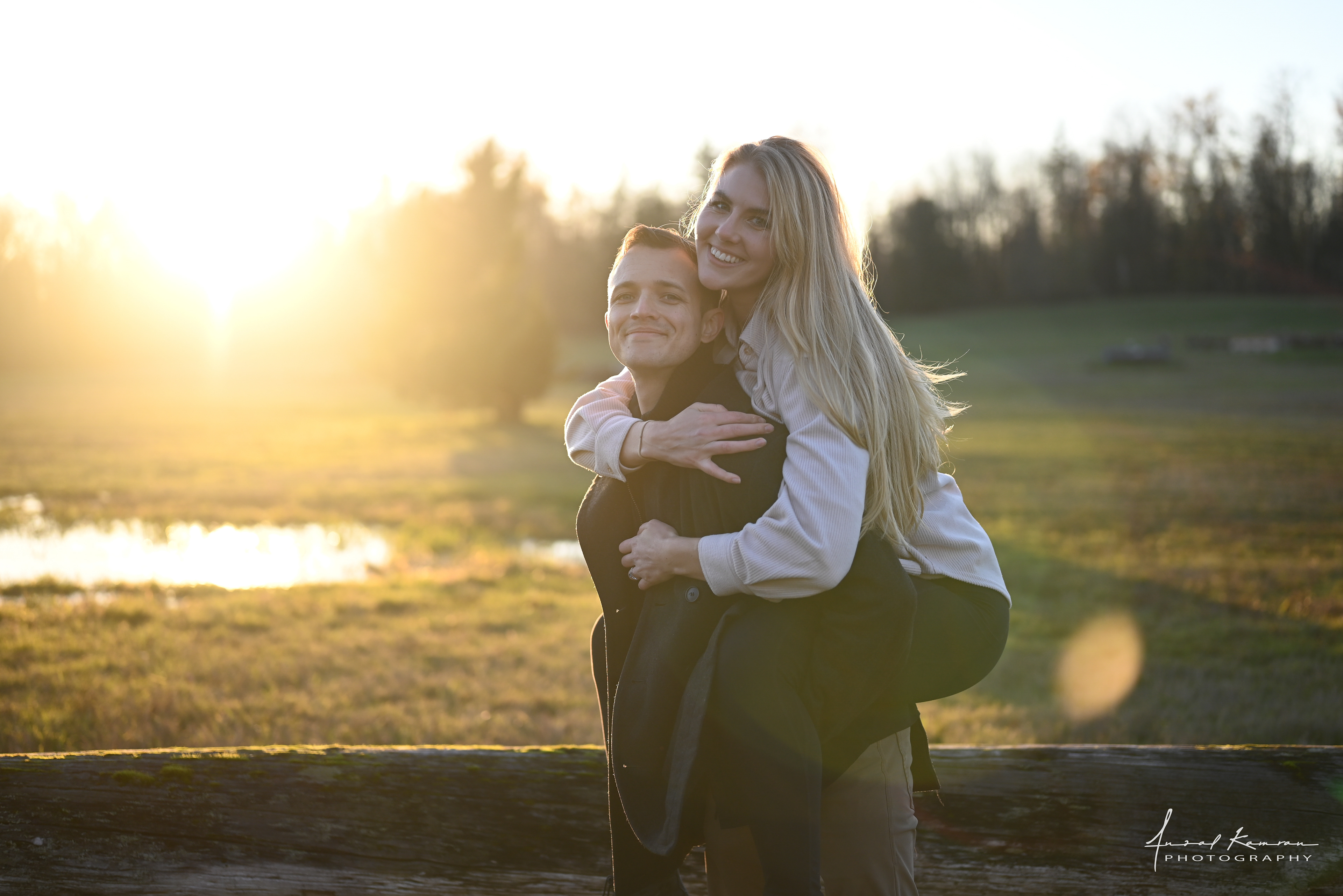 Langley farm engagement