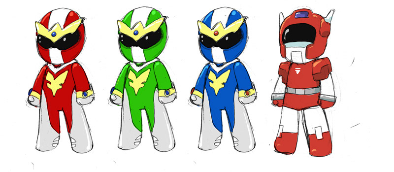 Character design for a mobile game