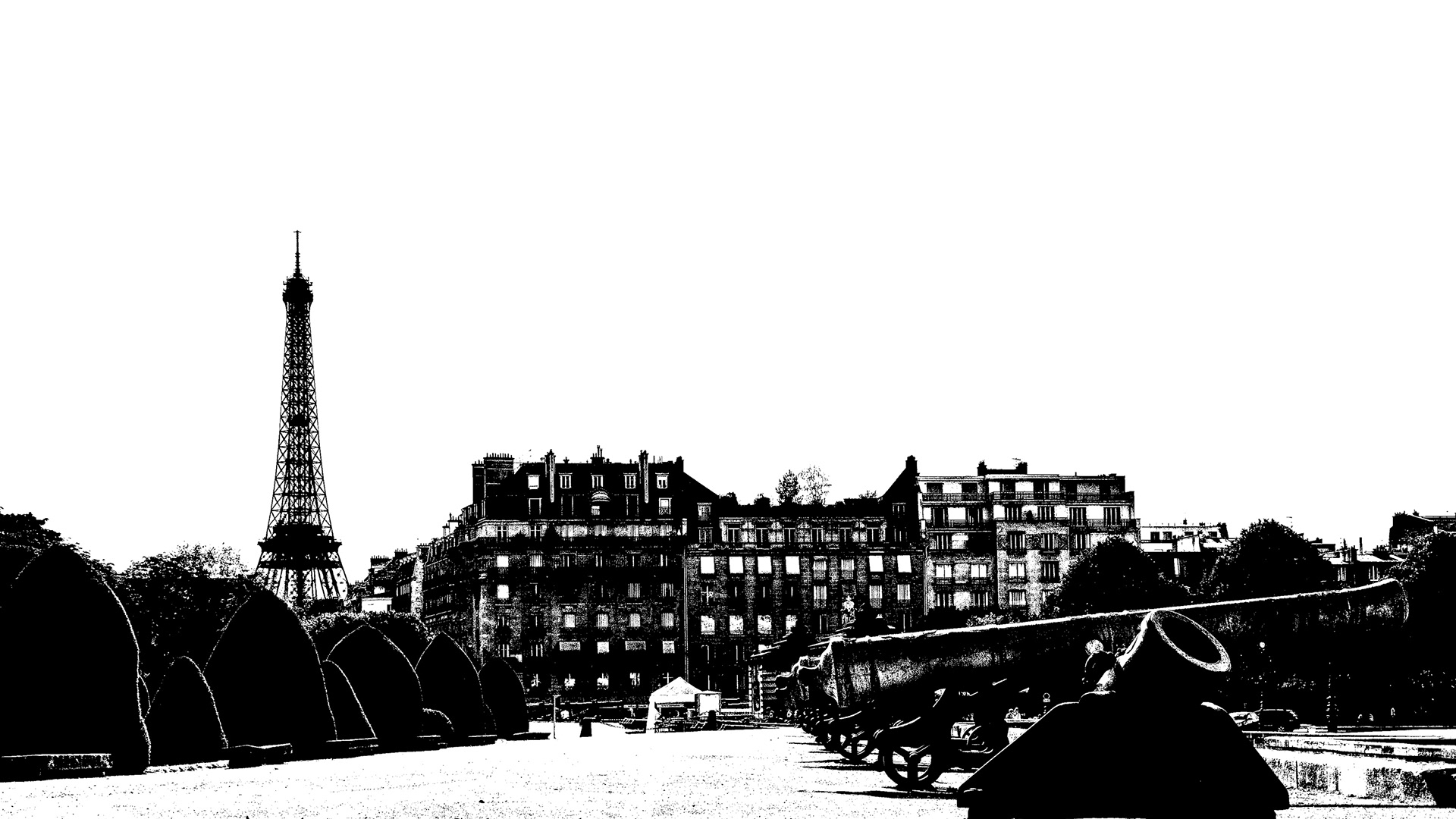 La tour et les canons