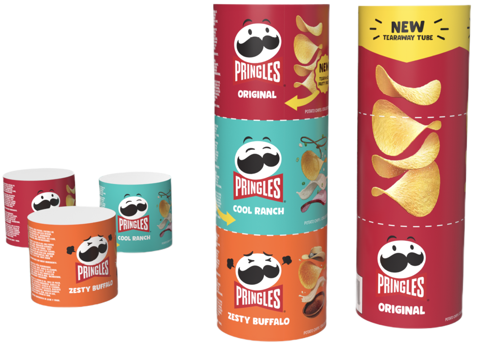 Pringles is testing a new can design after a recycling group dubbed it the  'number one recycling villain