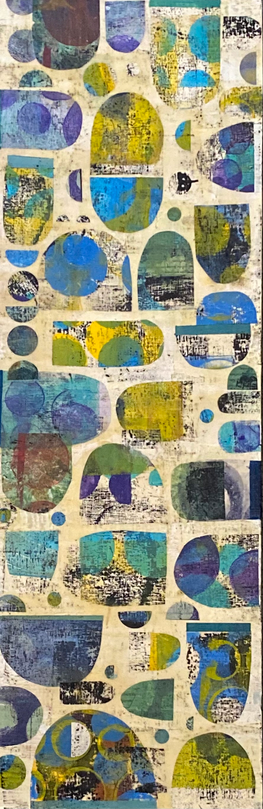 Chasing the Moon - 12x36" - SOLD