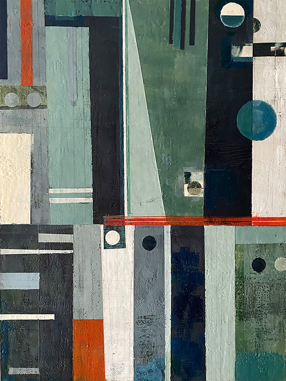SOLD - Aligned- 30 x40"