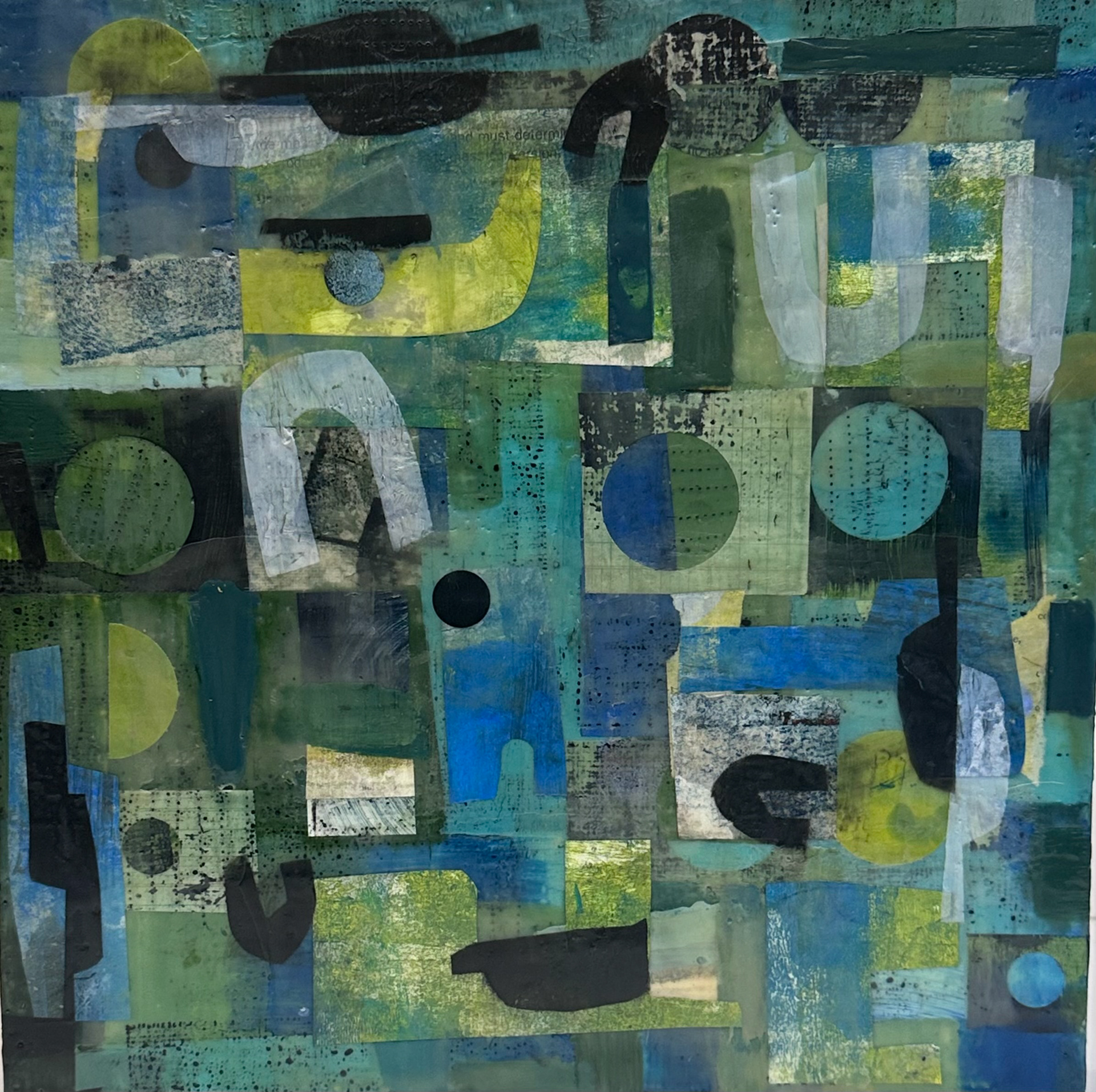 A Quiet Conversation - 10”x10” $225