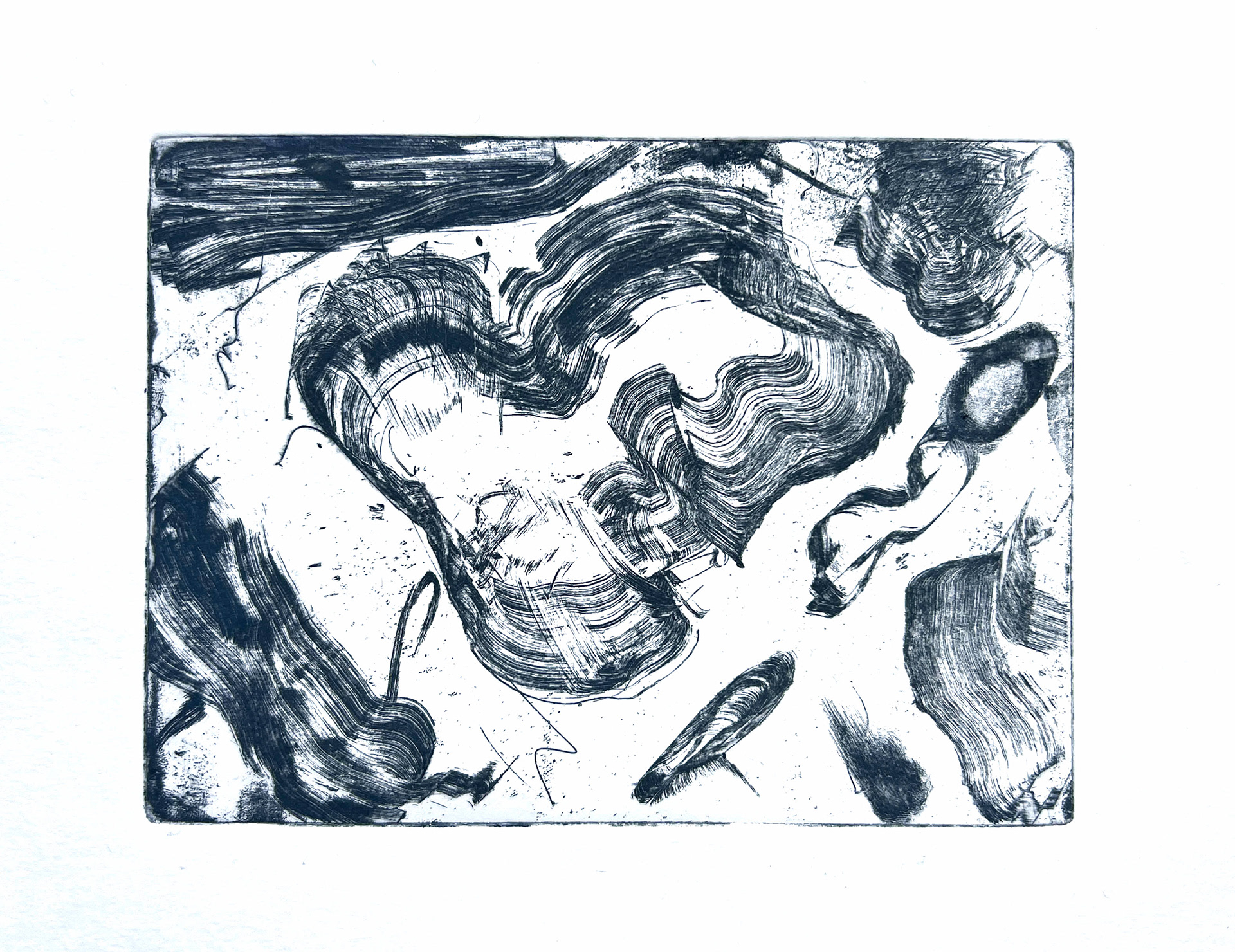 metal etching, 2022, 13 x 16 cm