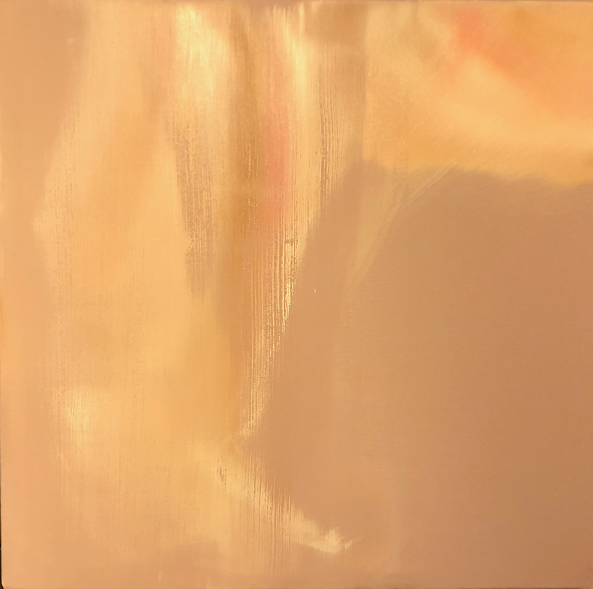 Mouches Volantes, 2020, oil on canvas, 45 x 45 cm