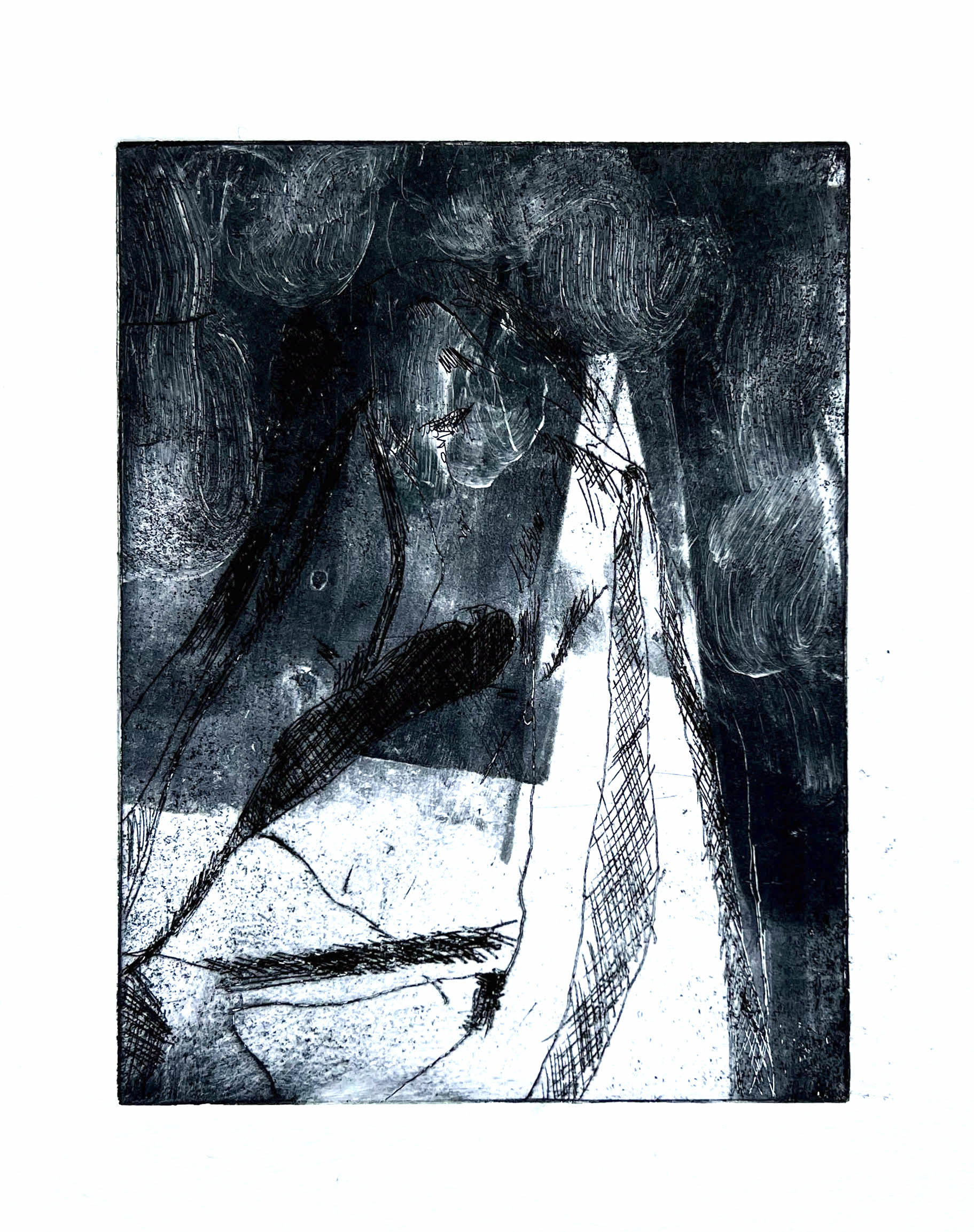 metal etching, 2022, 13 x 16 cm