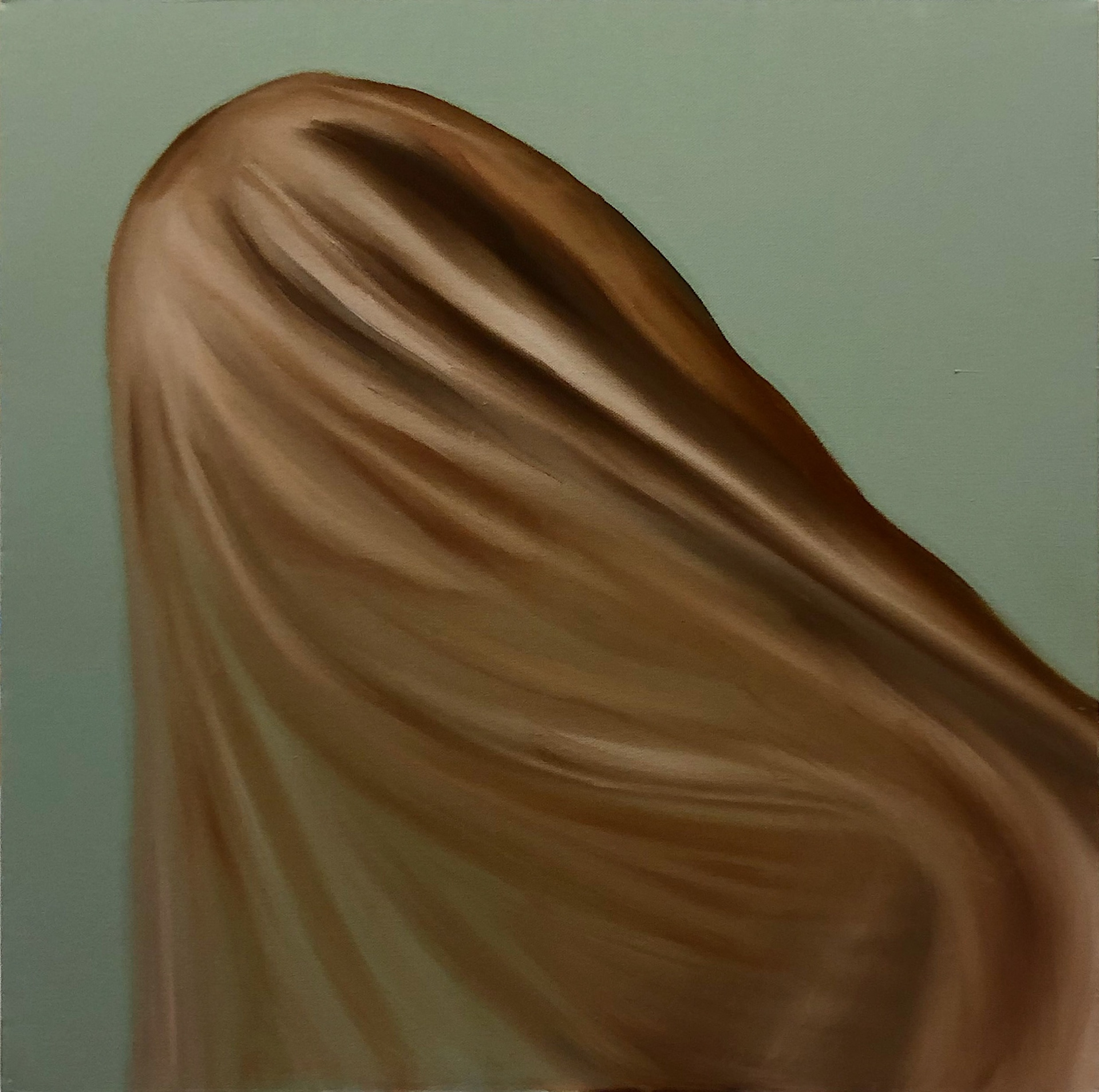 Strange Comfort of Being Sad, 2020, oil on canvas, 60 x 60 cm