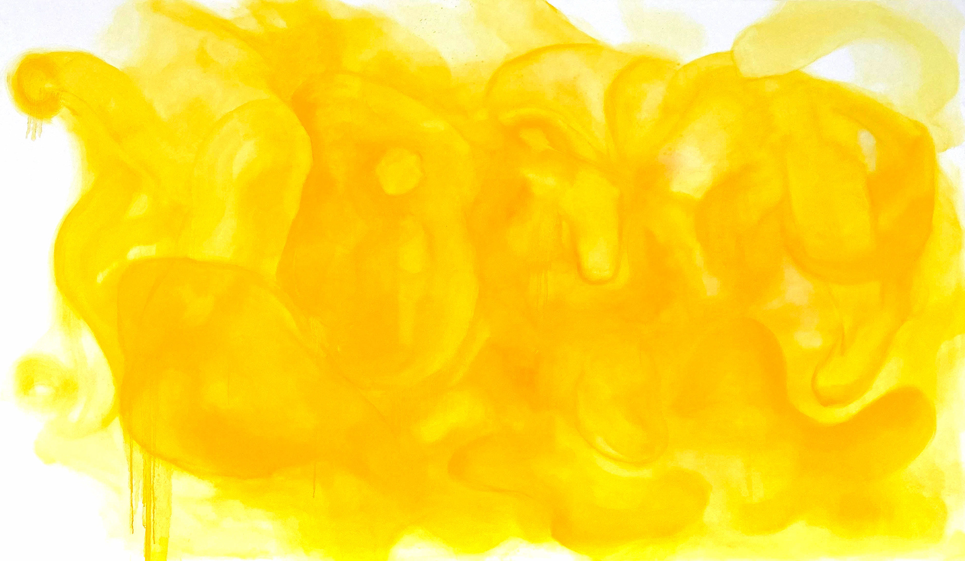 Love that … You, 2021, painting, oil on canvas, 160 x 270 cm
