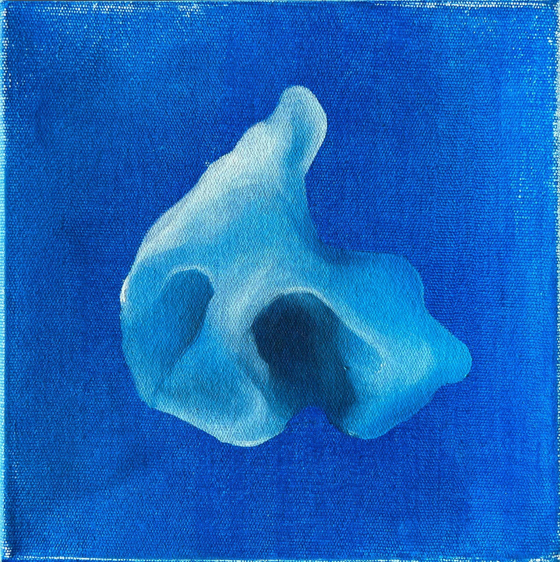 no.3a, painting, oil on canvas, 15 x 15 cm