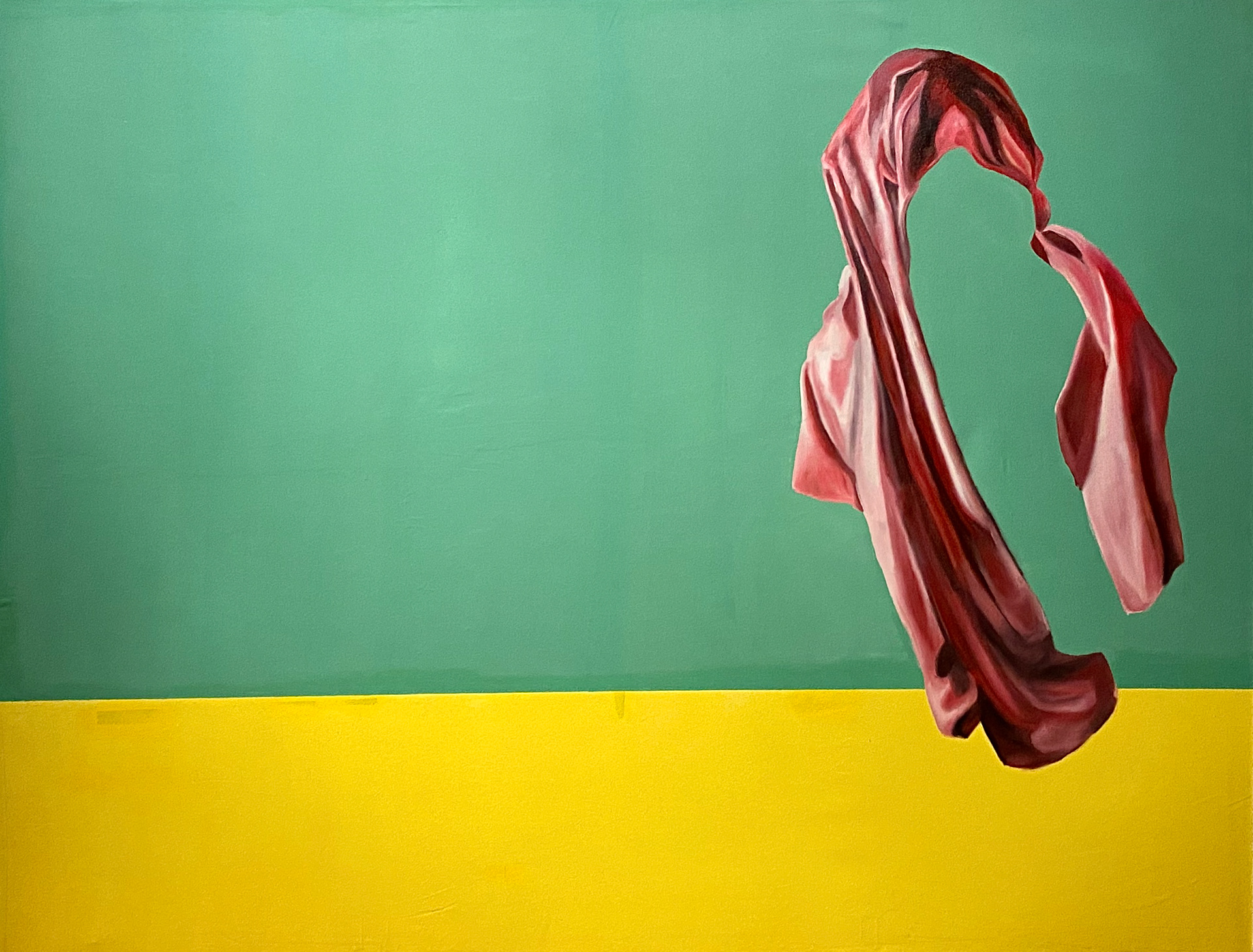 Embodied, 2019, oil on canvas, 193 x 150 cm