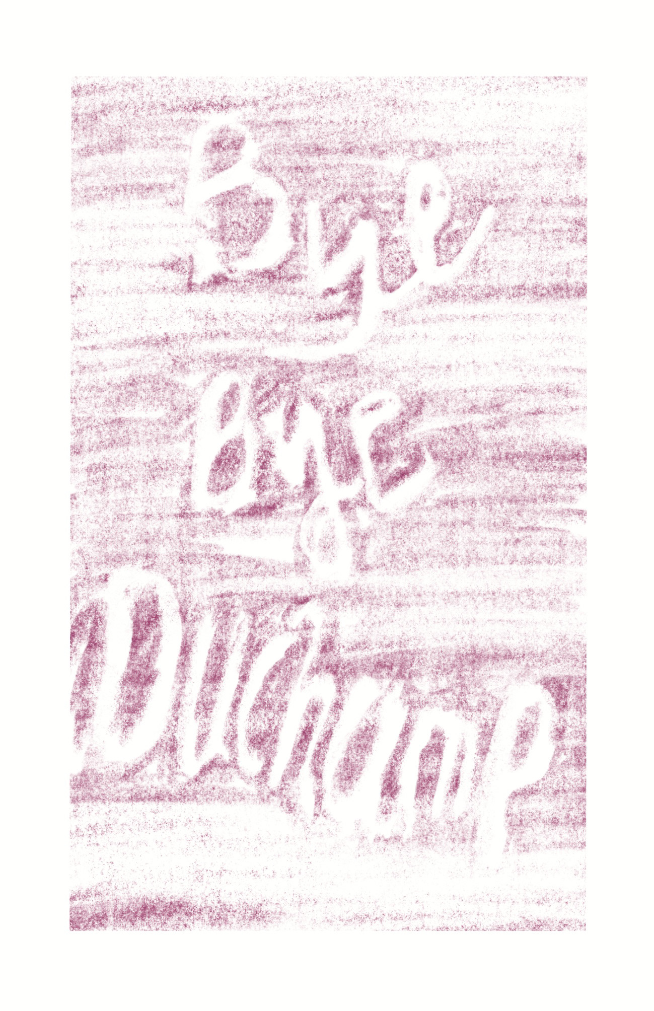 Bye Bye Duchamp, print, 70 x 100 cm, 2025