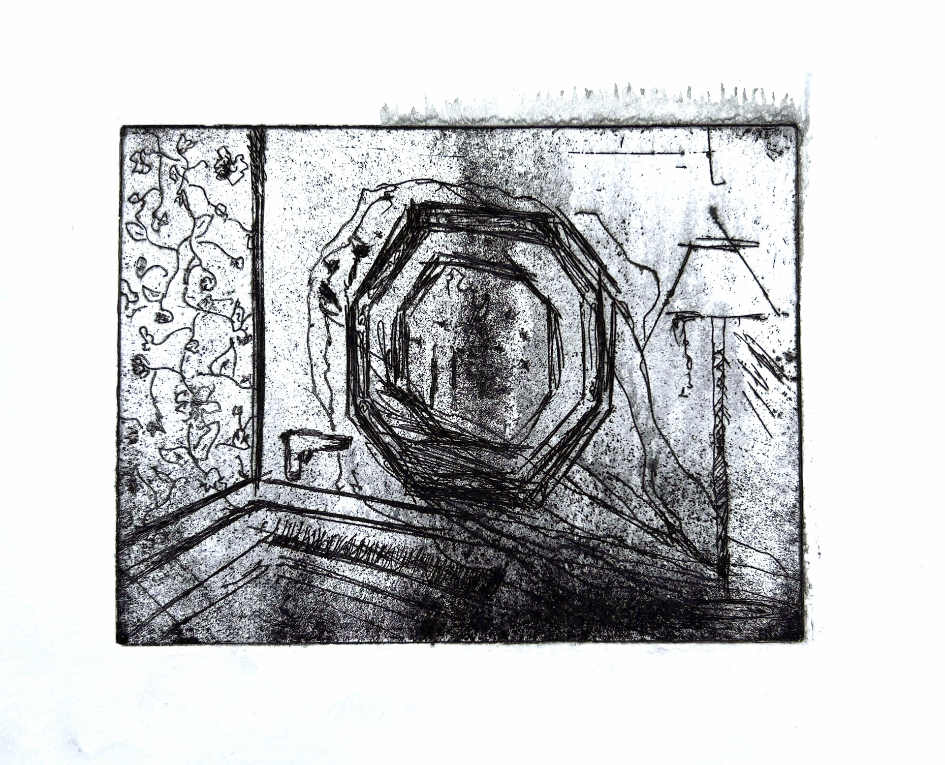 metal etching, 2022, 13 x 16 cm