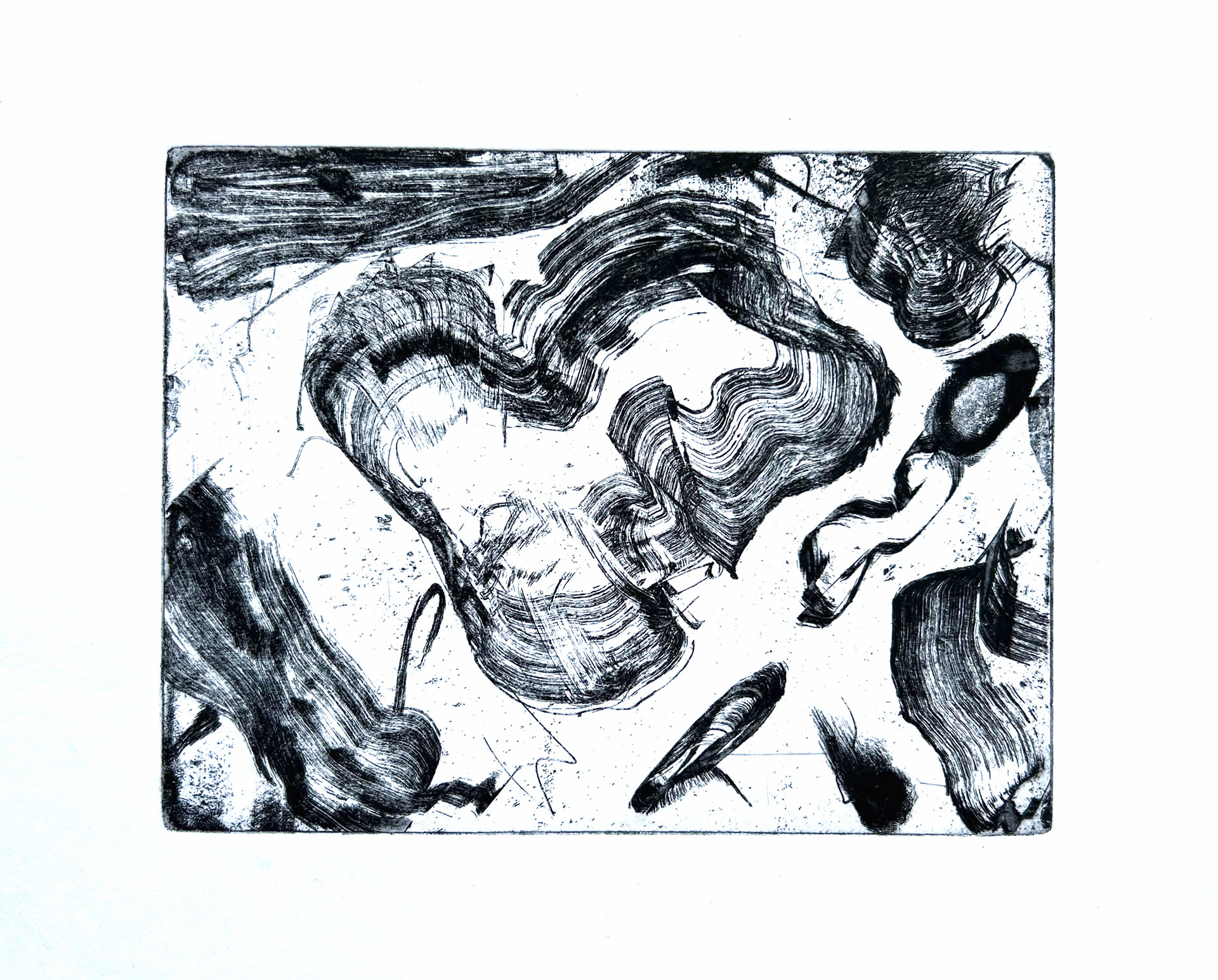 metal etching, 2022, 13 x 16 cm
