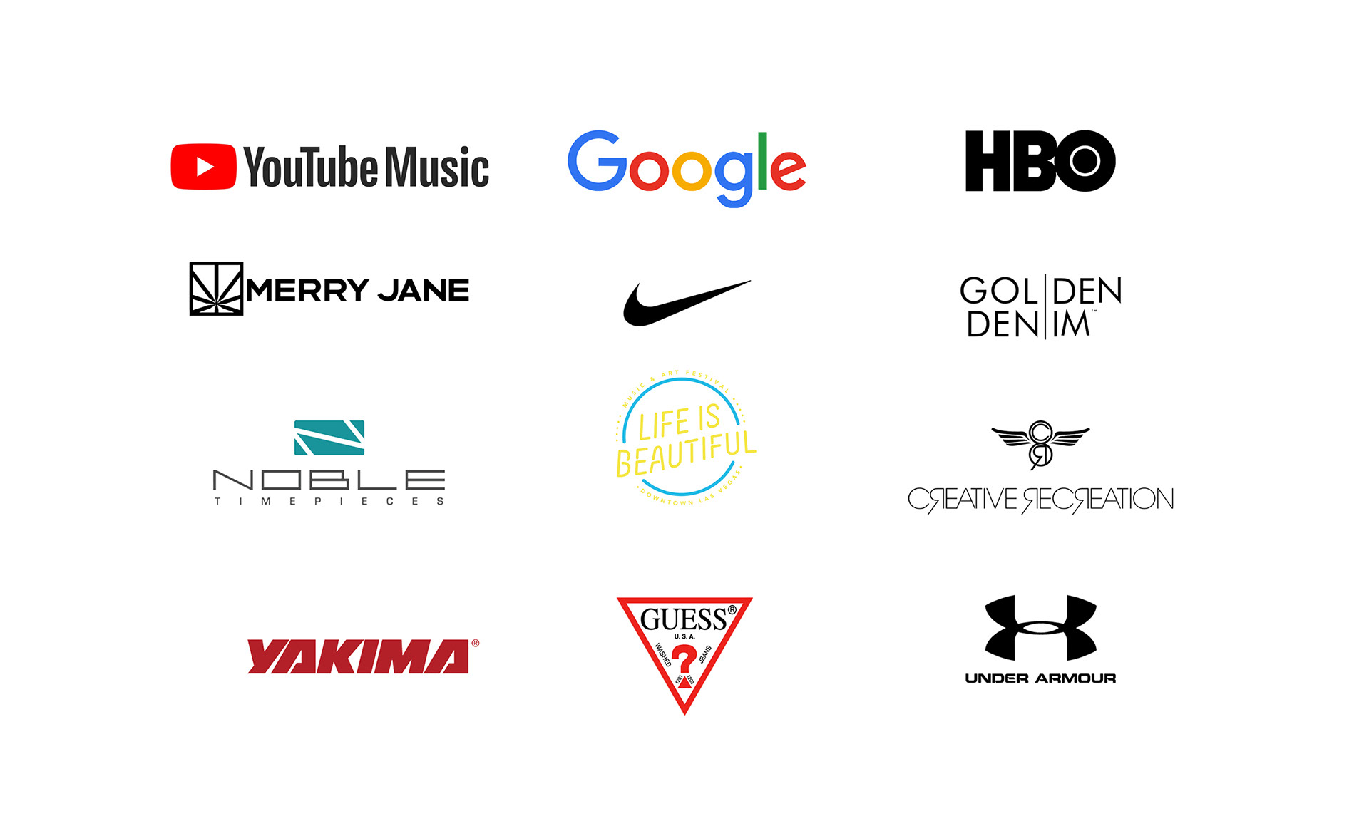 GABE MONTERO CLIENT LIST