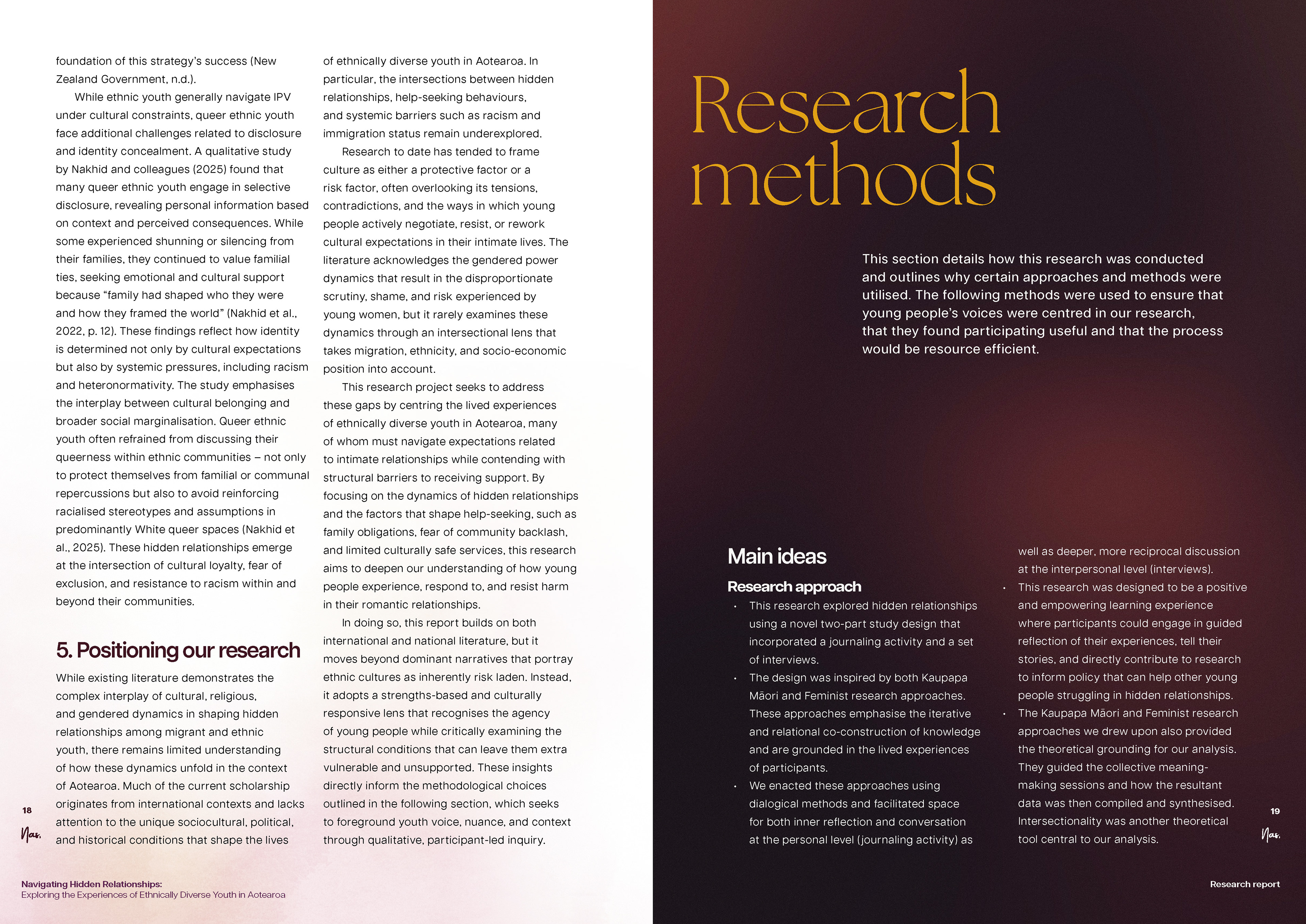 Navigating Hidden Relationships, Literature review and qualitative exploration Research report, Nas Collective