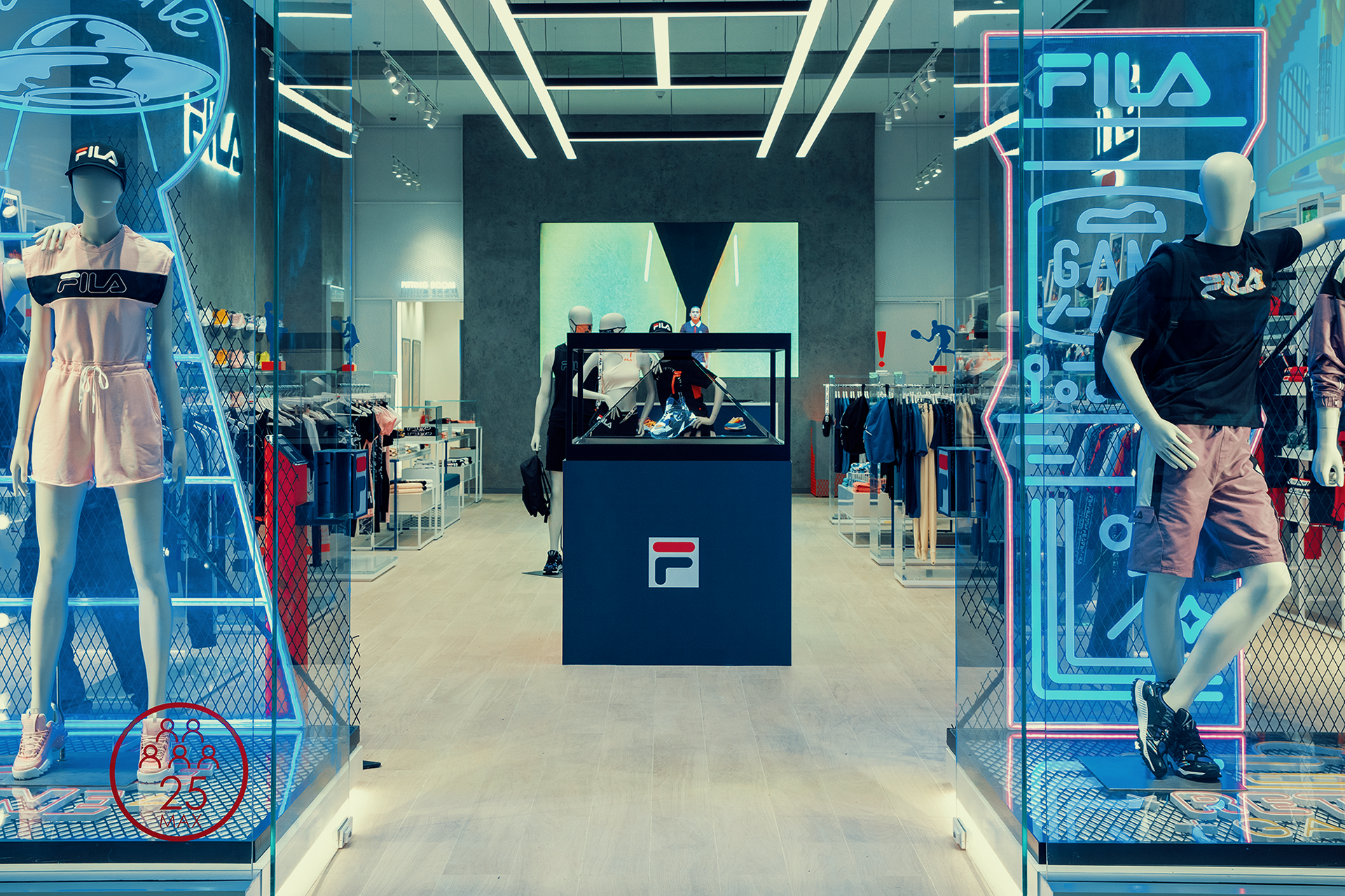 Fila hotsell retail store