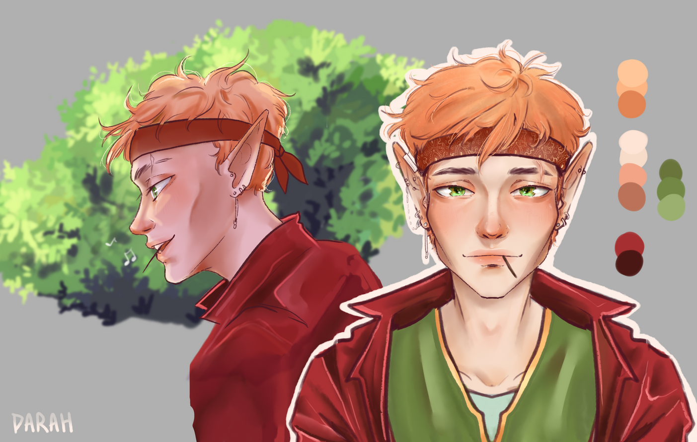 Character Design - Darah