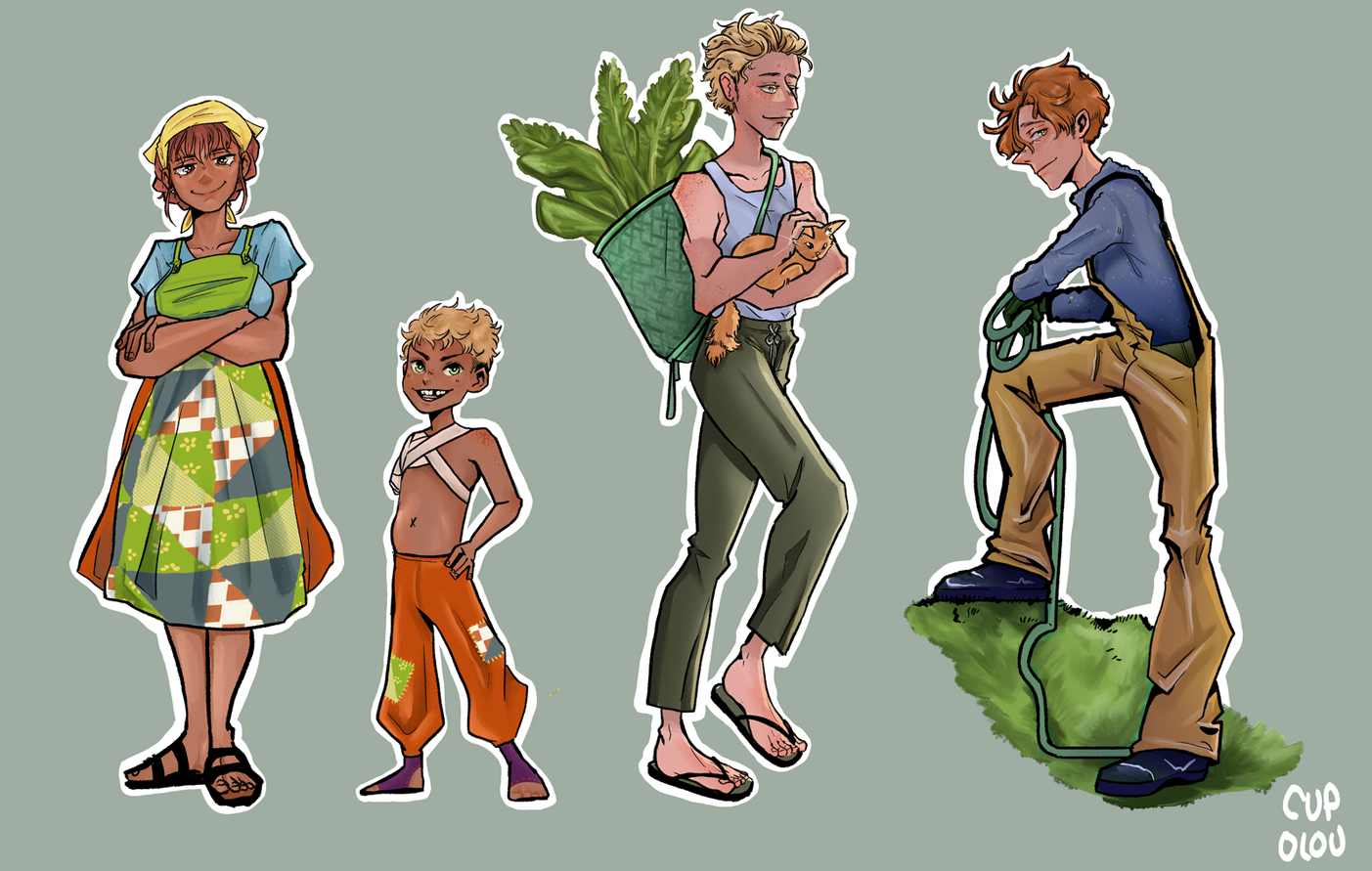 Character Design - Fitting Environment
