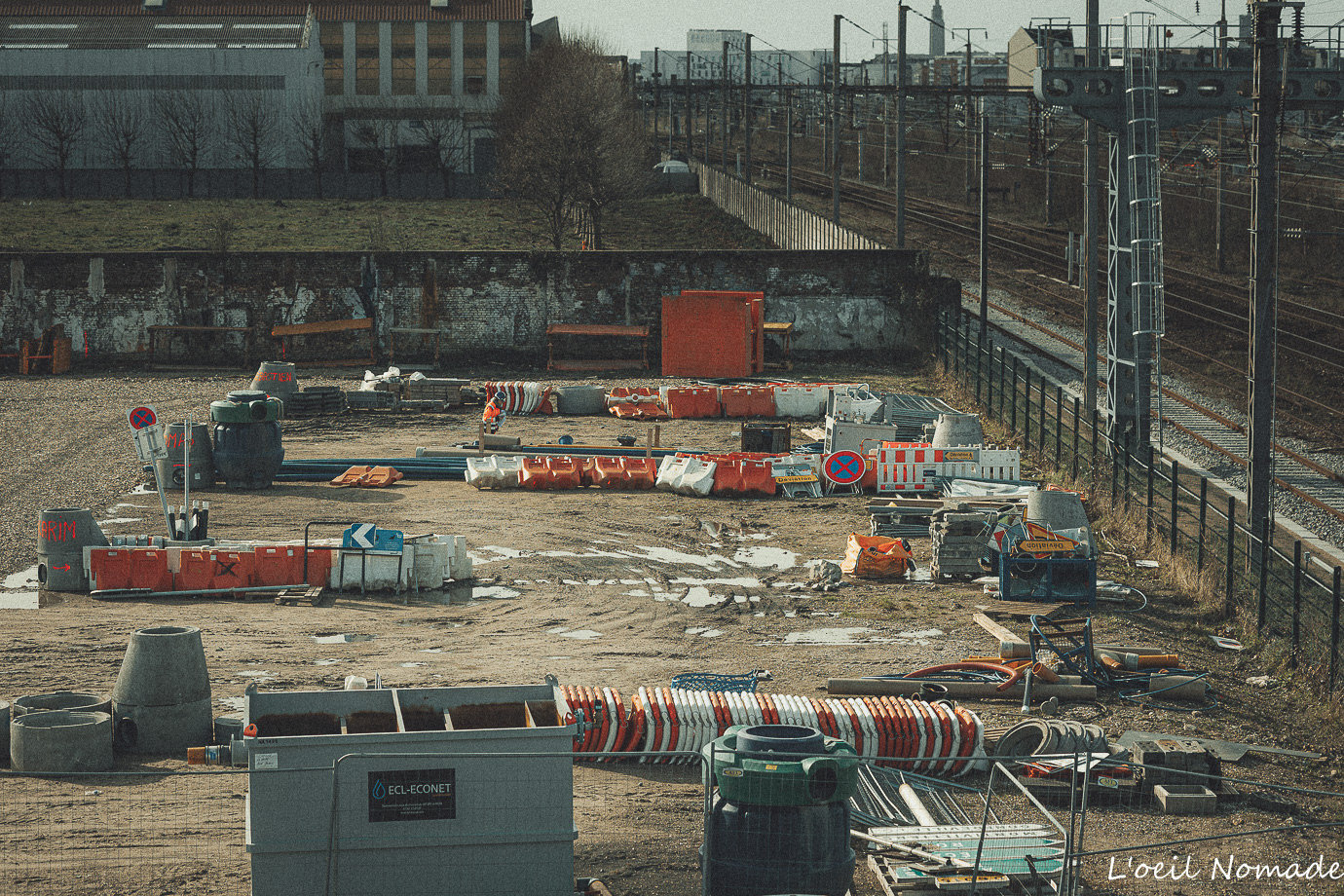 Reportage photographe événementiel Le Havre - Documentation d'une zone d'activité industrielle, création d'actifs visuels pour sites internet et réseaux sociaux d'entreprise.